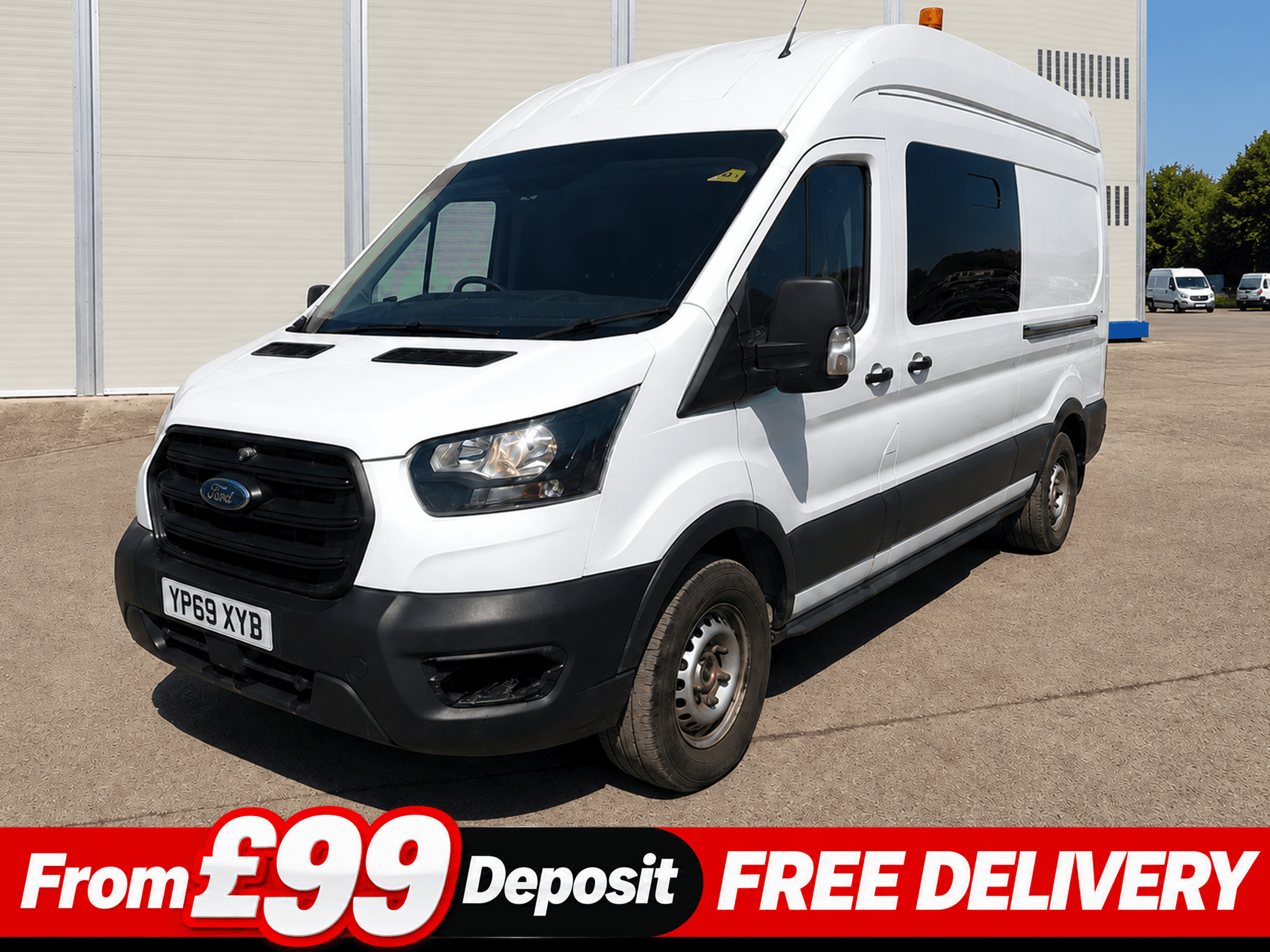 Ford Transit 2.0 350 EcoBlue Leader Panel Van 5dr Diesel Manual RWD L3 H3 Euro 6 (s/s) (130 ps)