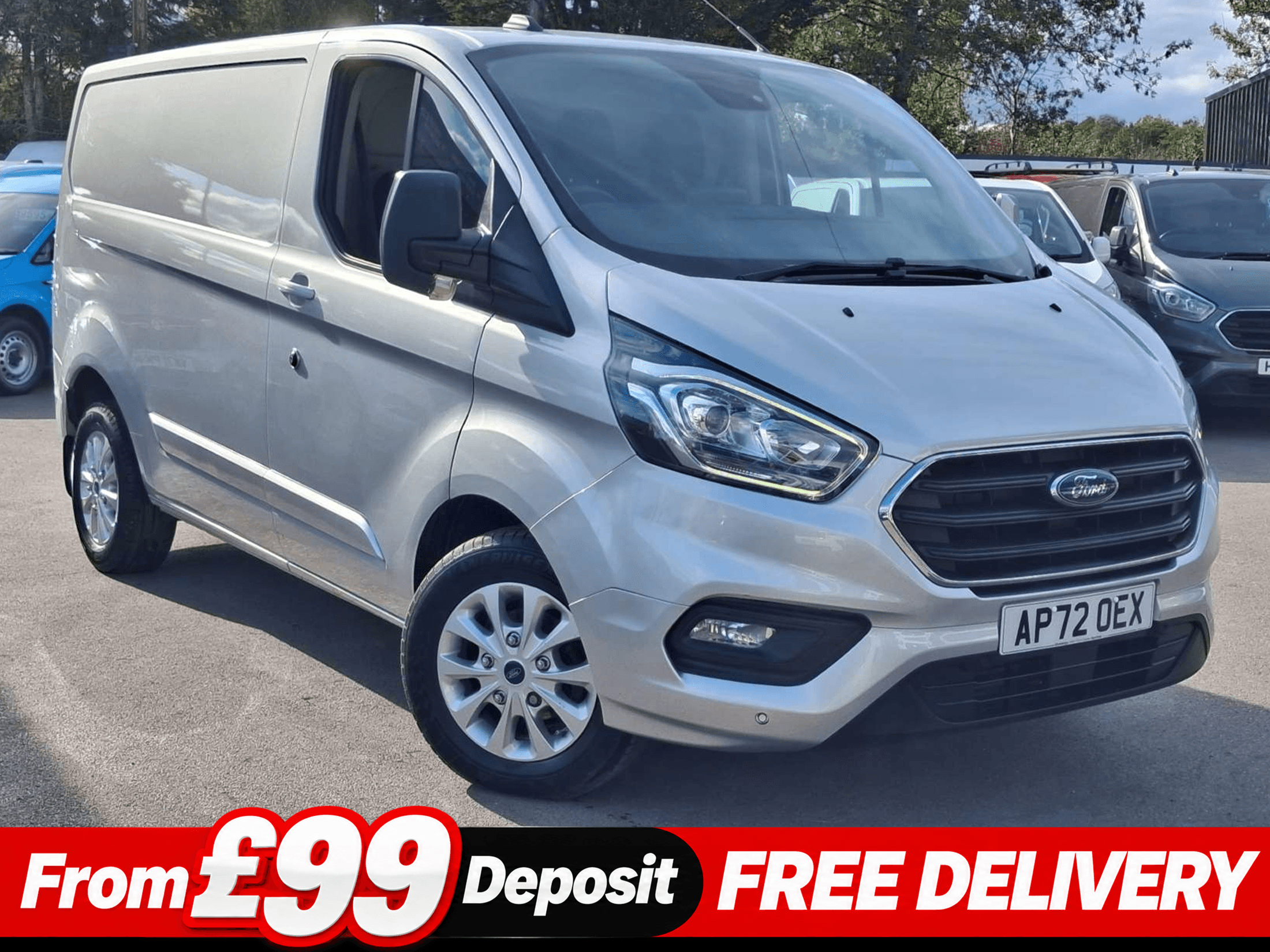 Ford Transit Custom 2.0 280 EcoBlue Limited Panel Van 5dr Diesel Manual L1 H1 Euro 6 (s/s) (130 ps)
