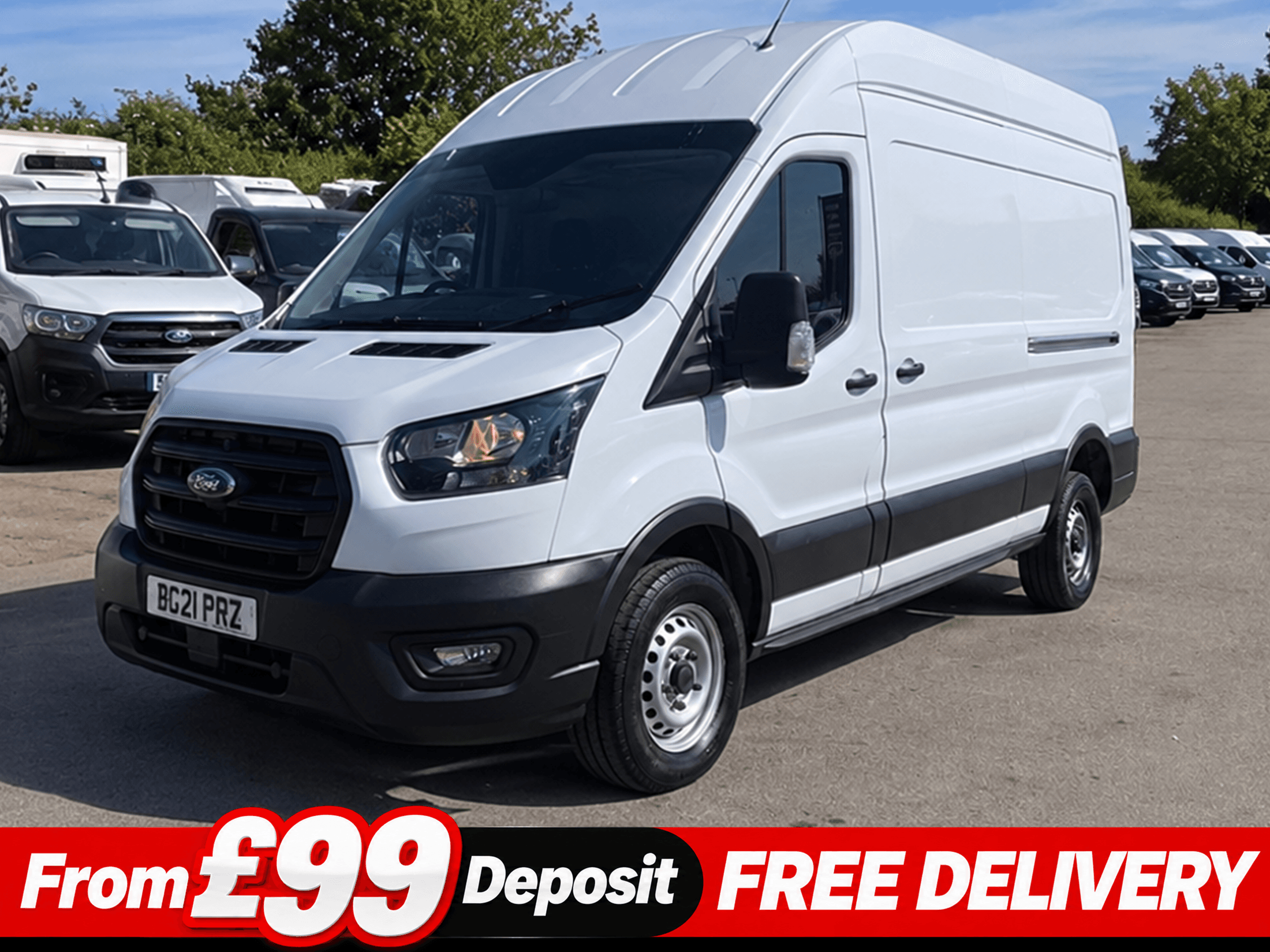 Ford Transit 2.0 350 EcoBlue Leader Panel Van 5dr Diesel Manual RWD L3 H3 Euro 6 (s/s) (130 ps)
