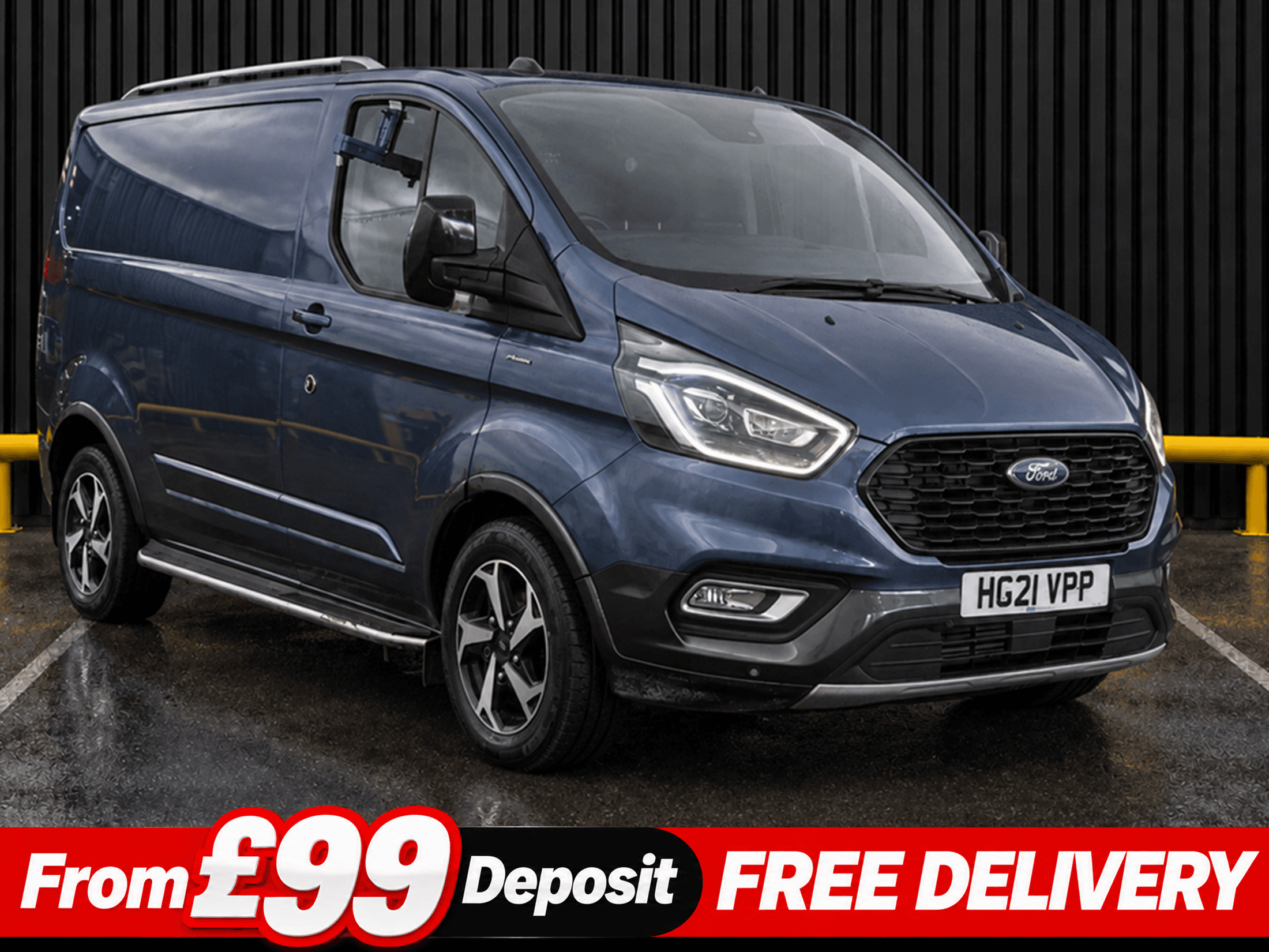 Ford Transit Custom 2.0 300 EcoBlue Active Panel Van 5dr Diesel Manual L1 H1 Euro 6 (s/s) (170 ps)