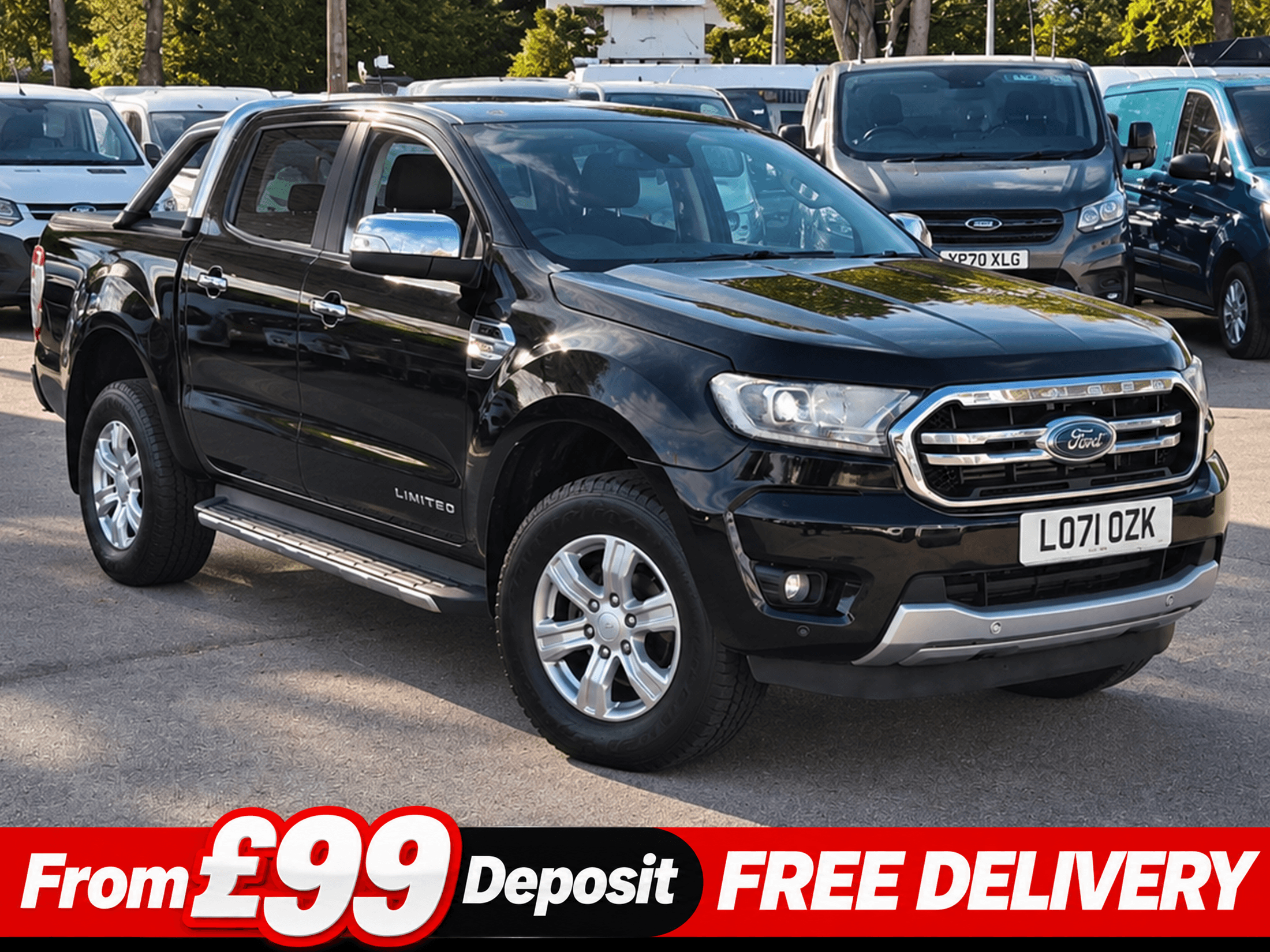 Ford Ranger 2.0 EcoBlue Limited Pickup Double Cab 4dr Diesel Auto 4WD Euro 6 (s/s) (170 ps)