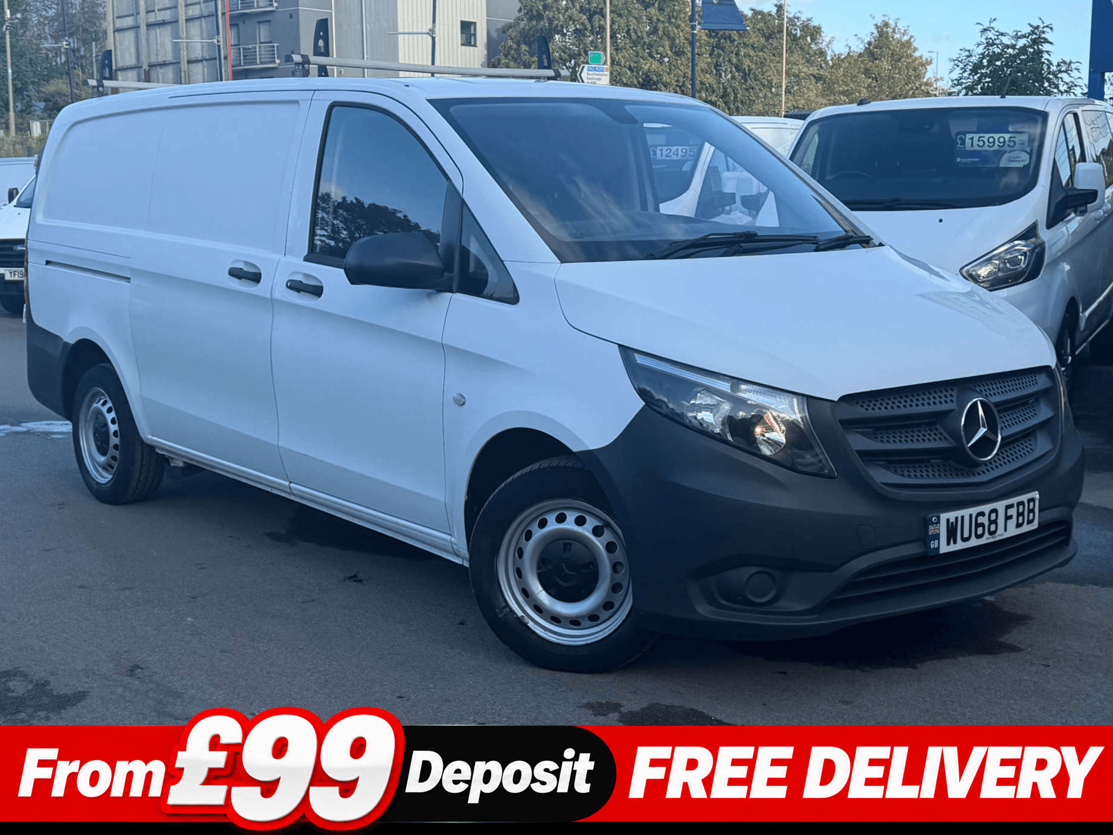 Mercedes-Benz Vito 1.6 111 CDI Panel Van 6dr Diesel Manual FWD L2 Euro 6 (114 ps)