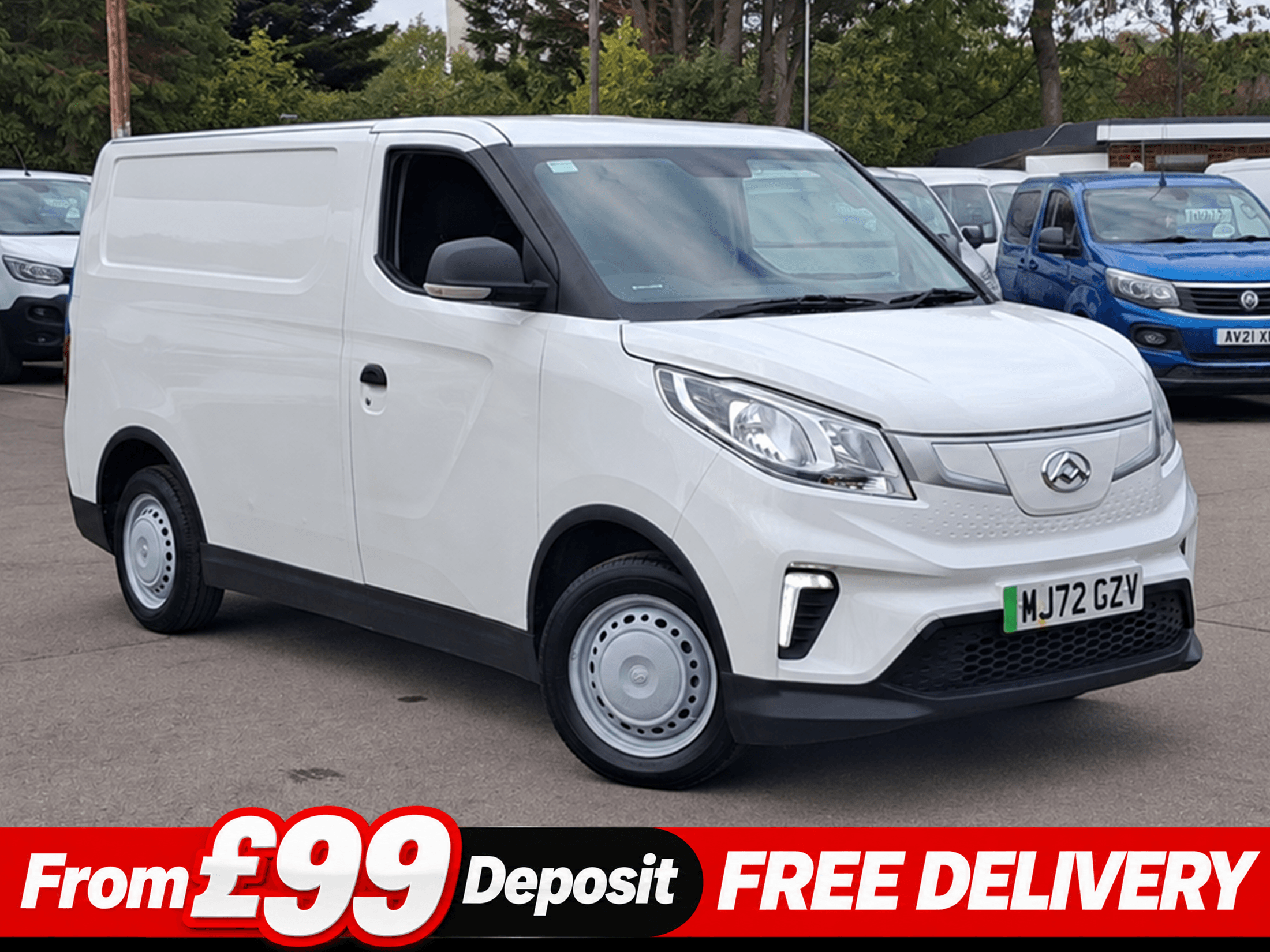 MAXUS eDeliver 3 50.23kWh Panel Van 5dr Electric Auto FWD L1 (122 ps)