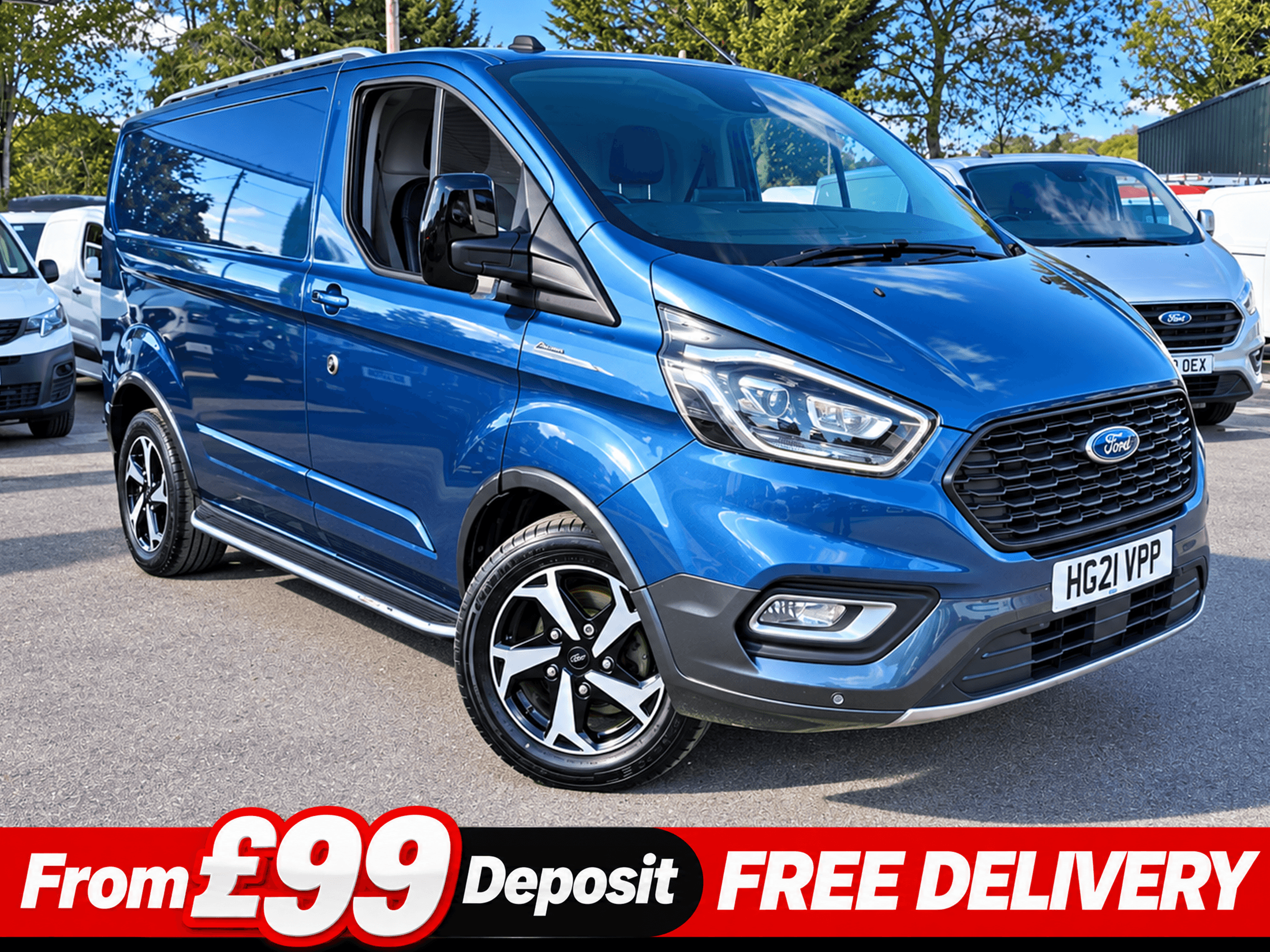 Ford Transit Custom 2.0 300 EcoBlue Active Panel Van 5dr Diesel Manual L1 H1 Euro 6 (s/s) (170 ps)