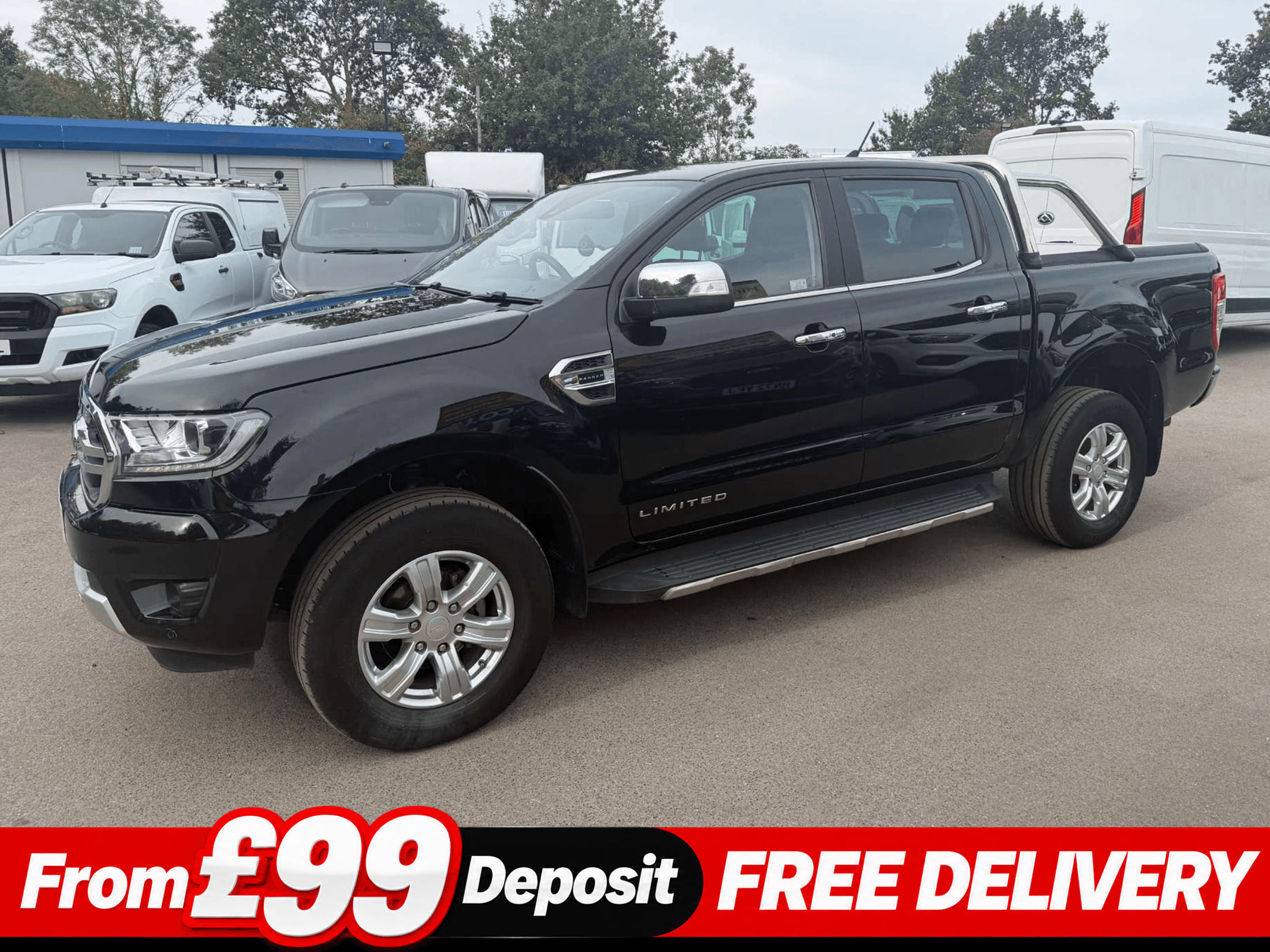 Ford Ranger 2.0 EcoBlue Limited Pickup Double Cab 4dr Diesel Auto 4WD Euro 6 (s/s) (170 ps)