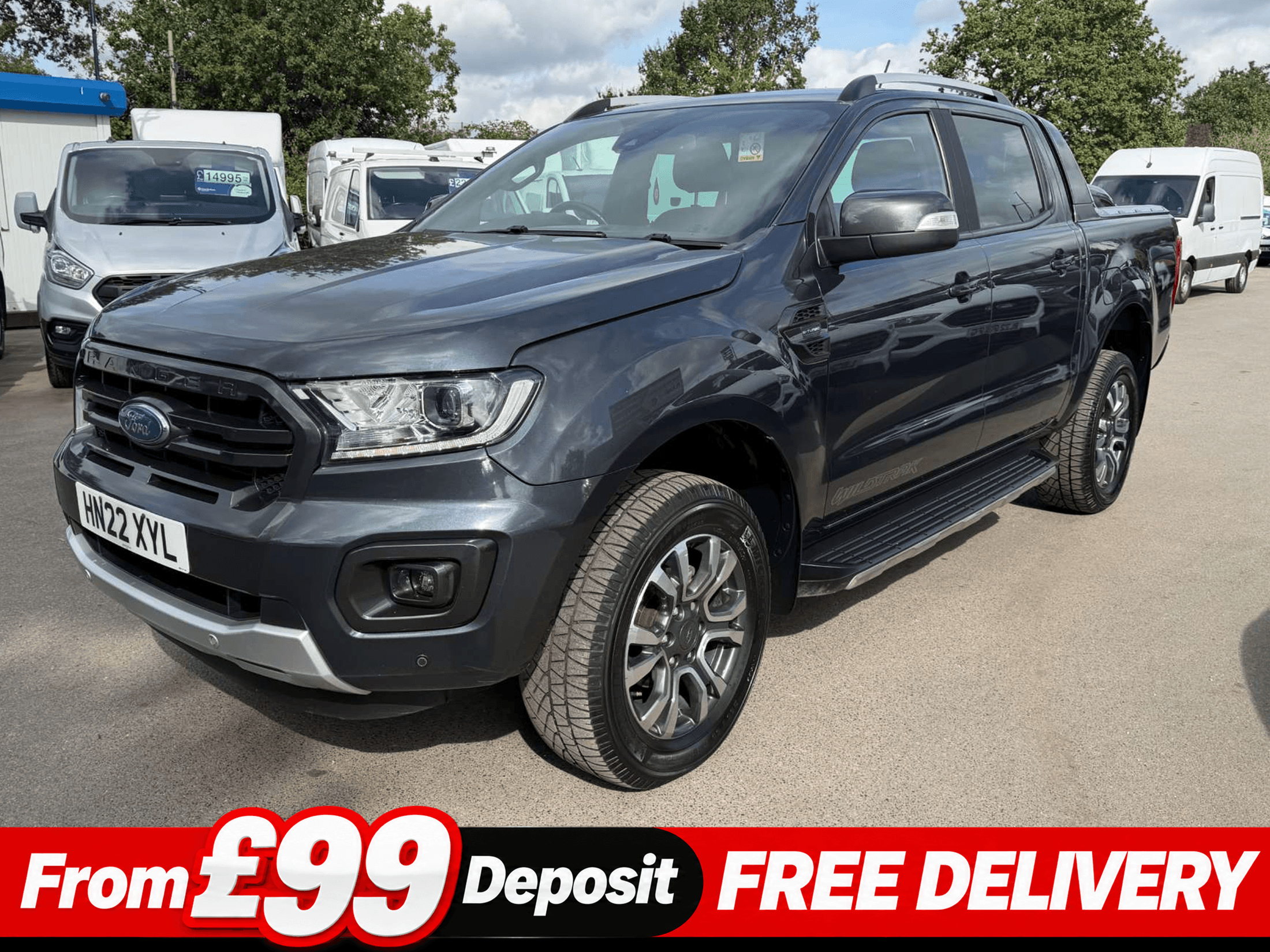 Ford Ranger 2.0 EcoBlue Wildtrak Pickup Double Cab 4dr Diesel Auto 4WD Euro 6 (s/s) (213 ps)