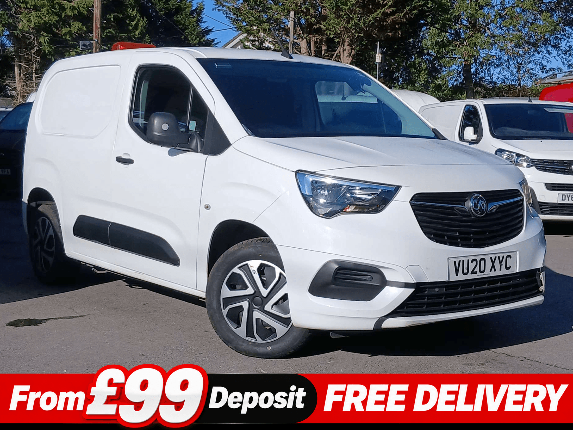 Vauxhall Combo 1.5 Turbo D 2000 Sportive Panel Van 4dr Diesel Manual L1 H1 Euro 6 (s/s) (100 ps)