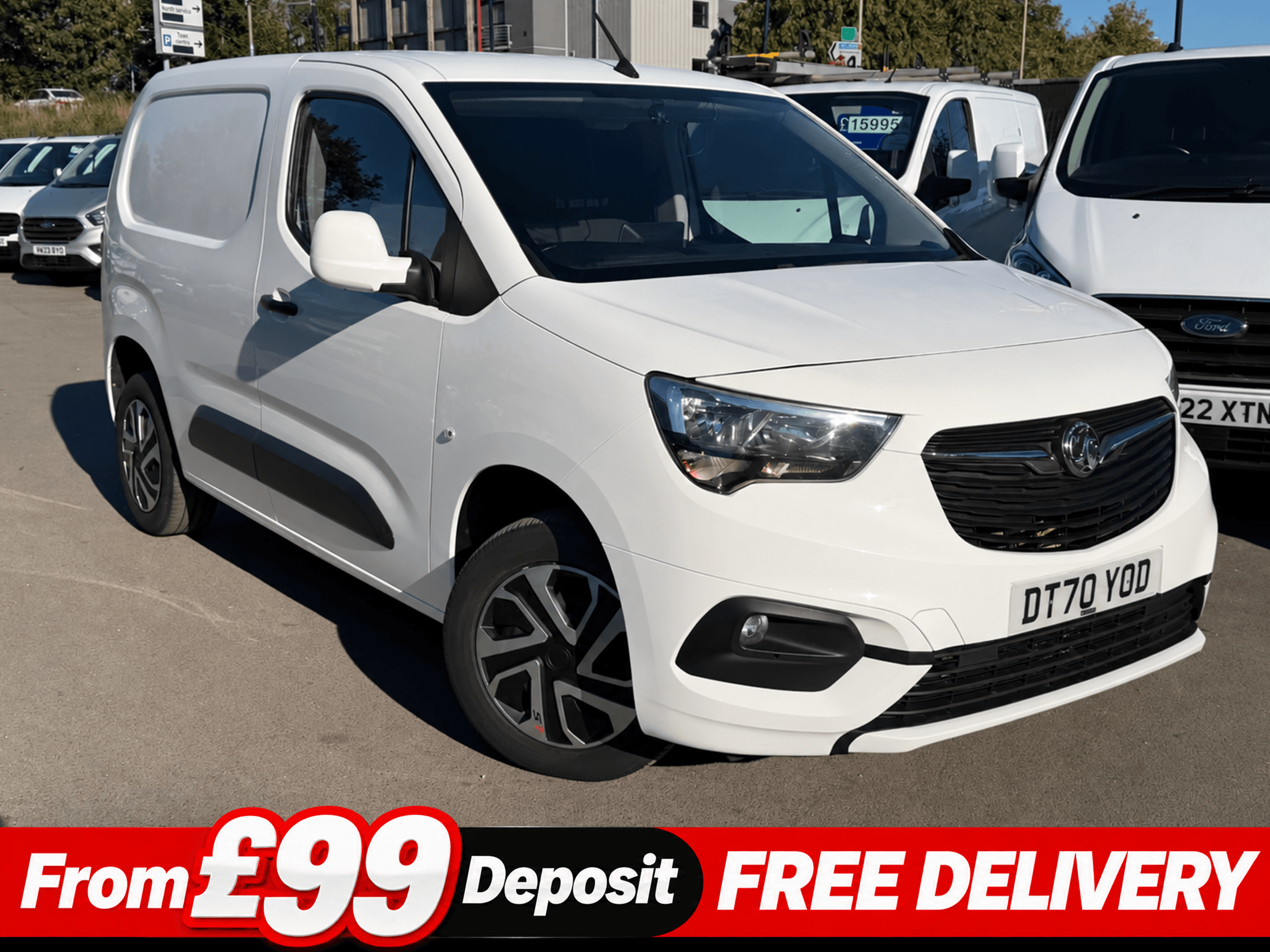 Vauxhall Combo 1.5 Turbo D 2300 Sportive Panel Van 4dr Diesel Manual L1 H1 Euro 6 (100 ps)