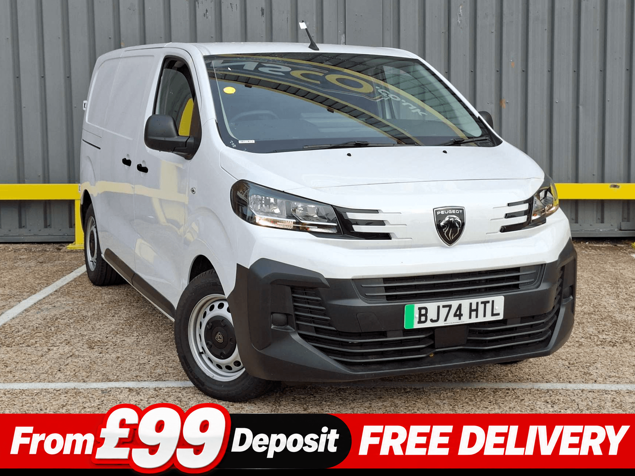 Peugeot e-Expert 75kWh Professional Standard Panel Van 6dr Electric Auto MWB (11kW Charger) (136 ps)