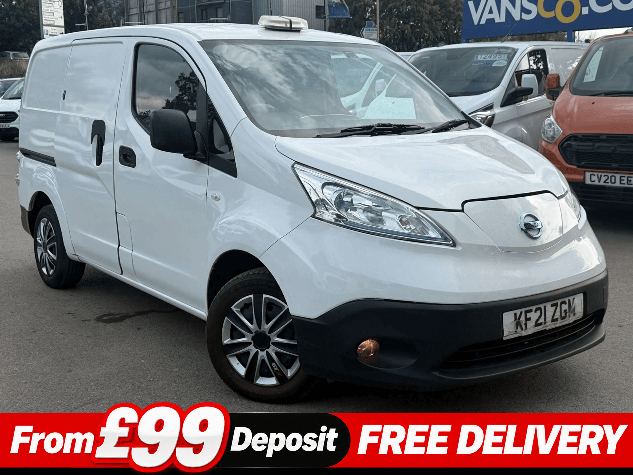 Nissan e-NV200 40kWh Acenta Panel Van 5dr Electric Auto SWB (Quick Charge) (109 ps)