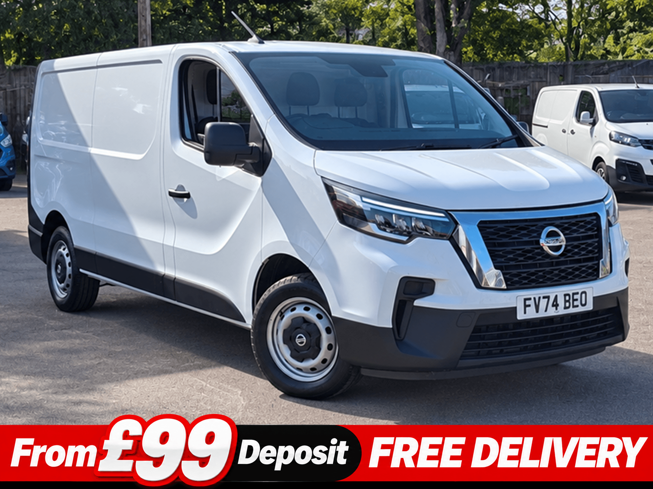 Nissan Primastar 2.0 dCi 30 Visia Panel Van 5dr Diesel Manual L2 H1 Euro 6 (s/s) (110 ps)