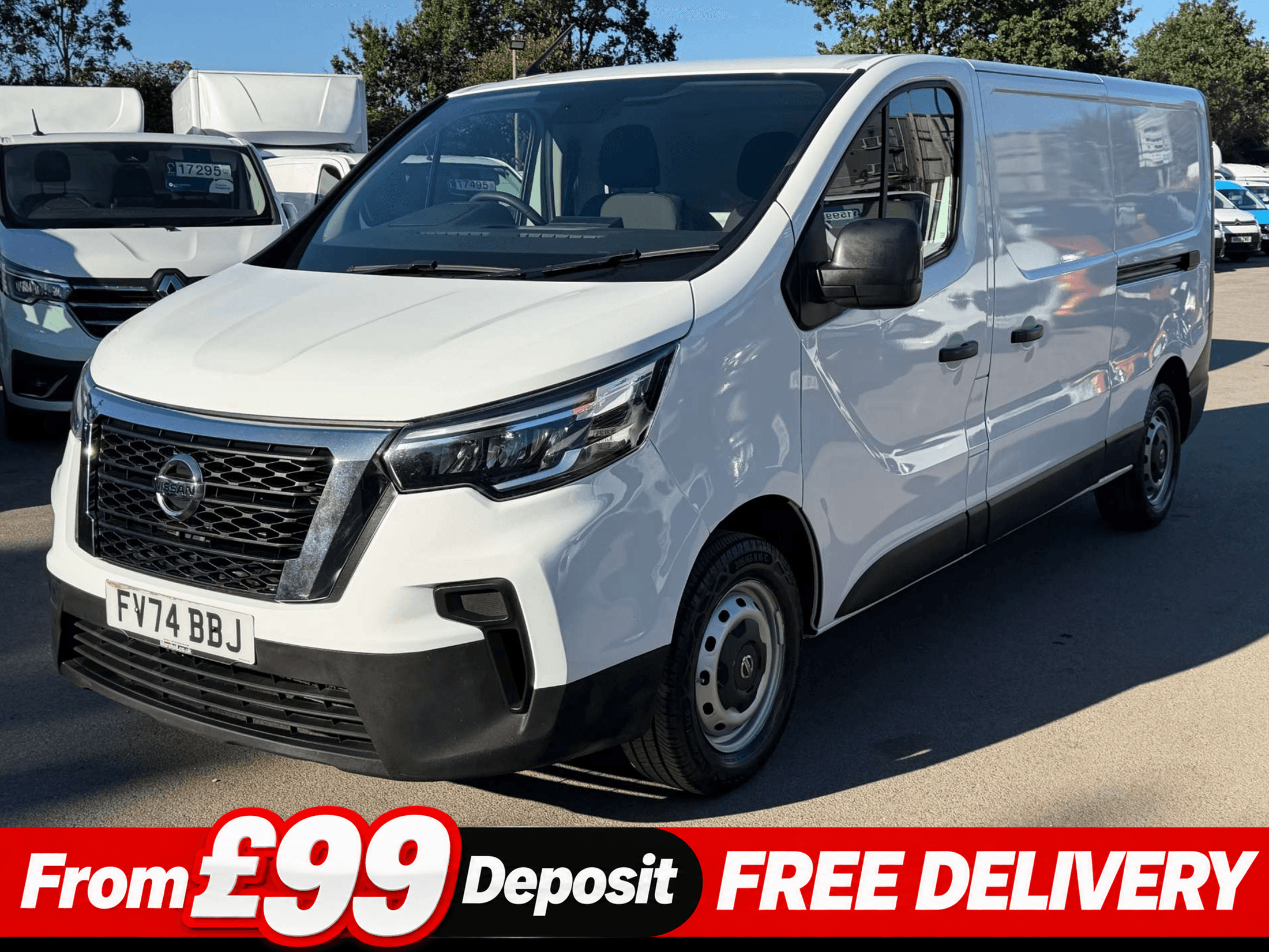 Nissan Primastar 2.0 dCi 30 Visia Panel Van 5dr Diesel Manual L2 H1 Euro 6 (s/s) (110 ps)