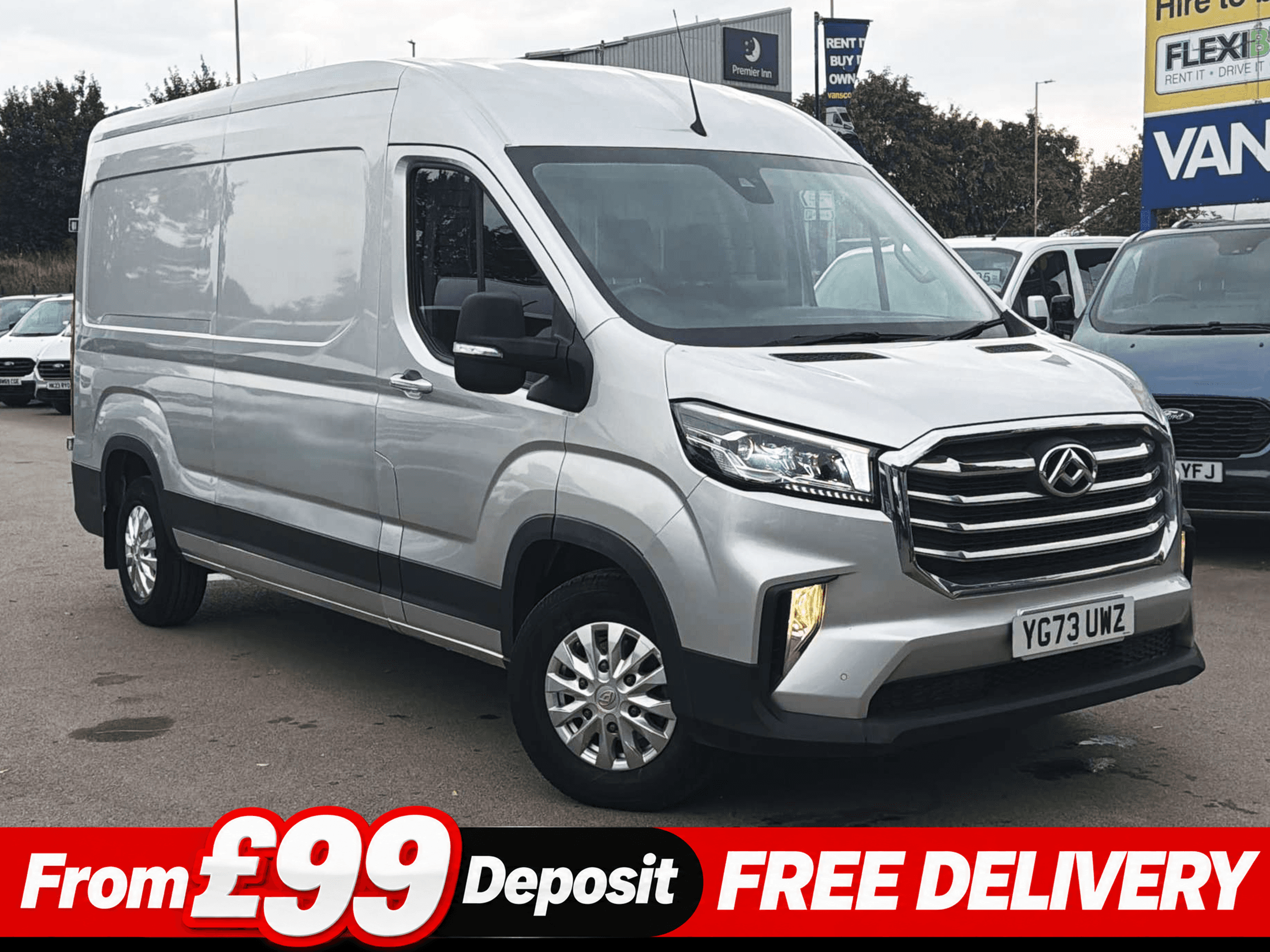 MAXUS Deliver 9 2.0 D20 LUX Panel Van 5dr Diesel Manual FWD L3 H2 Euro 6 (s/s) (163 ps)