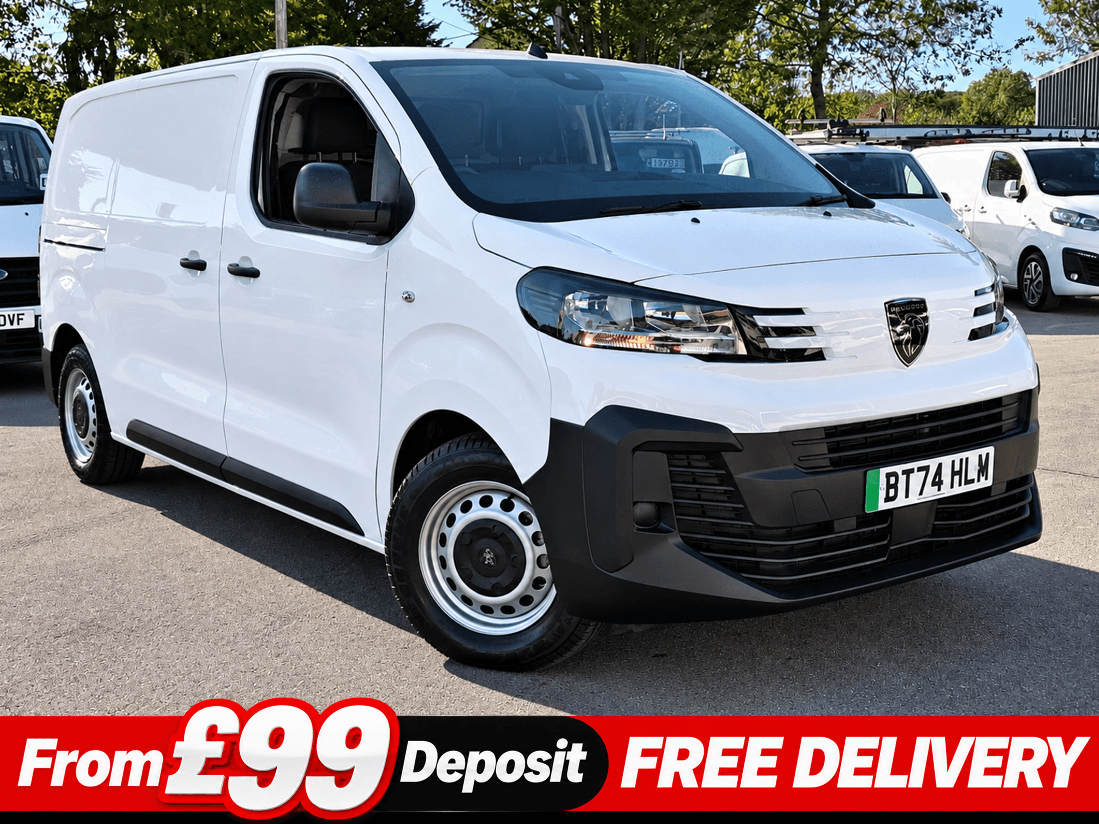 Peugeot e-Expert 75kWh Professional Standard Panel Van 6dr Electric Auto MWB (11kW Charger) (136 ps)