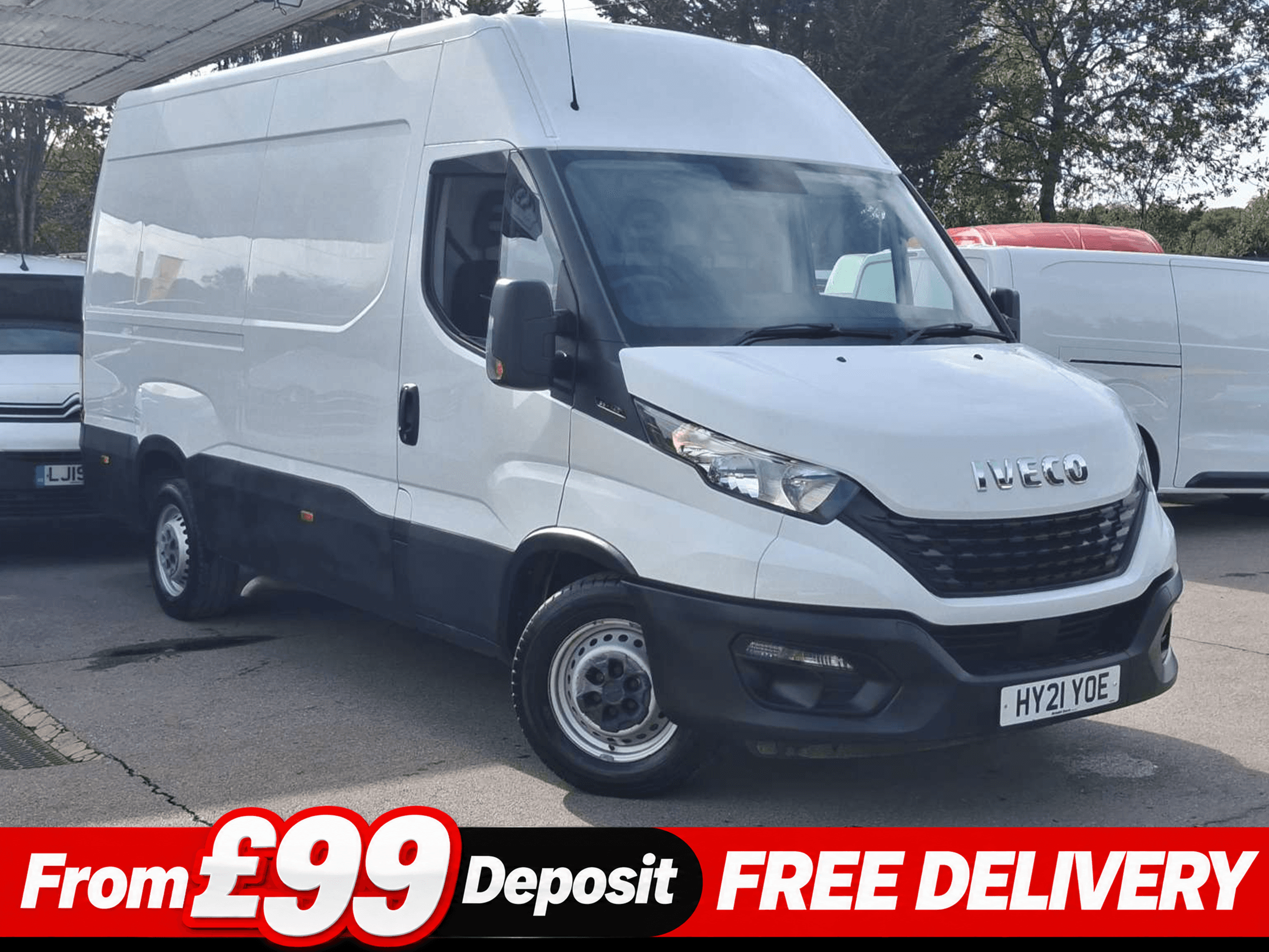 Iveco Daily 2.3D HPI 14V Business 35S 3520 Panel Van 5dr Diesel Manual MWB H2 Euro 6 (s/s) (136 ps)