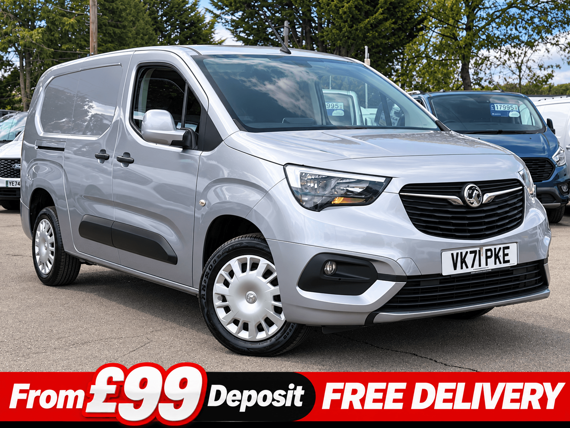 Vauxhall Combo 1.5 Turbo D 2300 Sportive Panel Van 4dr Diesel Manual L2 H1 Euro 6 (100 ps)