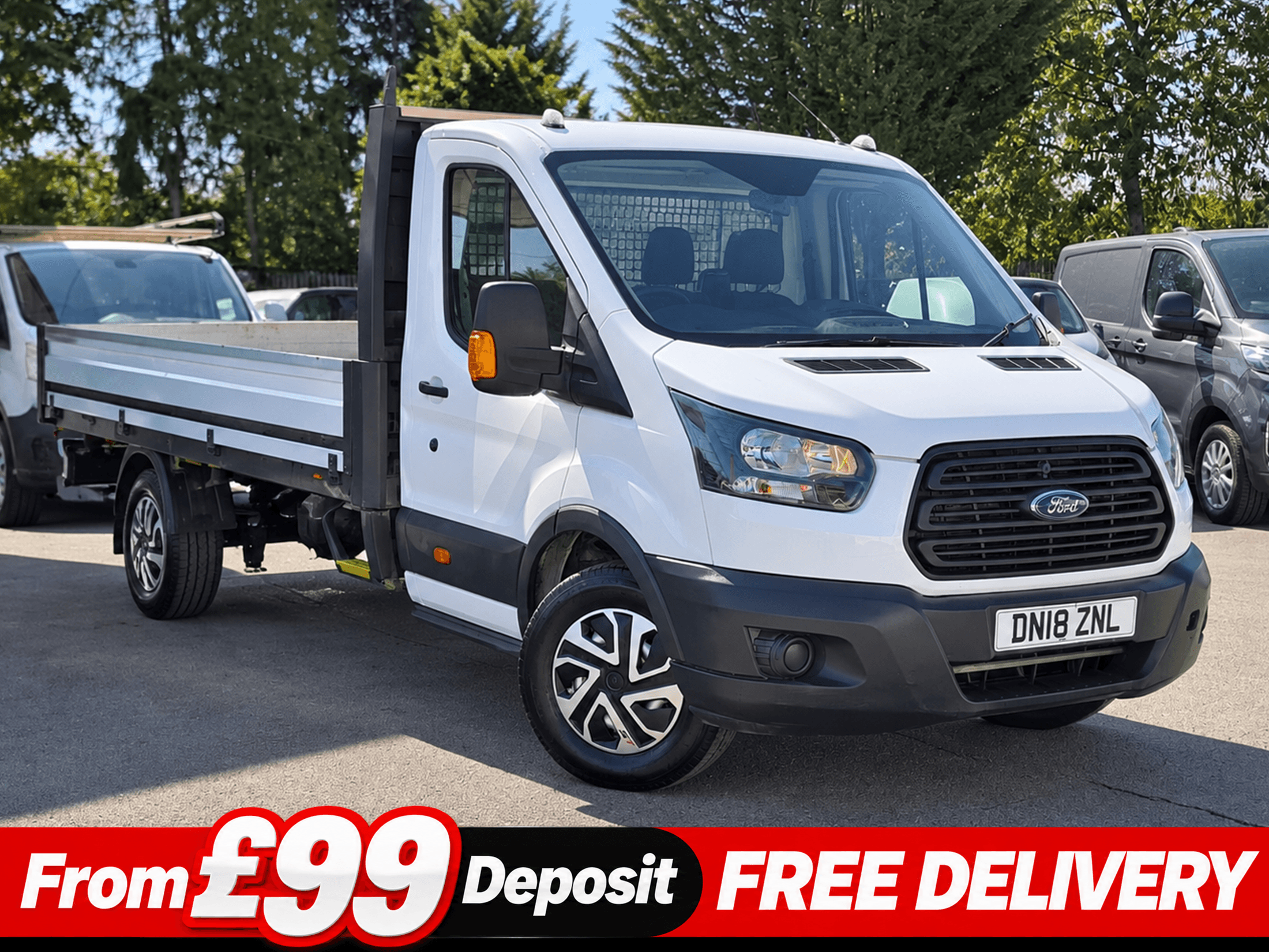 Ford Transit 350 EcoBlue 2.0 2dr Dropside Manual Diesel