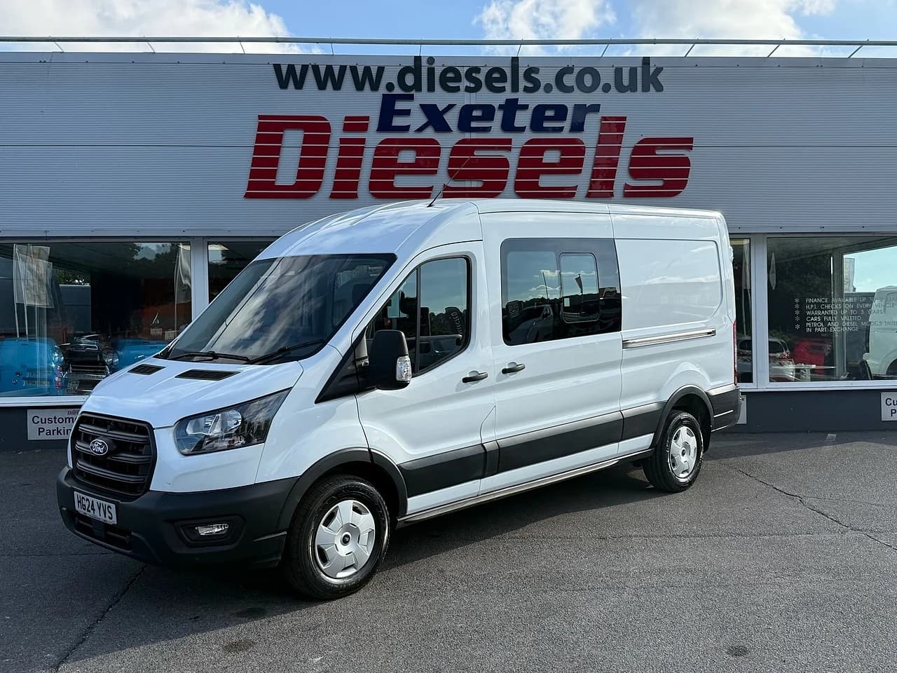 2024 Ford Transit 350 EcoBlue Trend L3 H2 6 Seat Crew Van (130PS) RWD