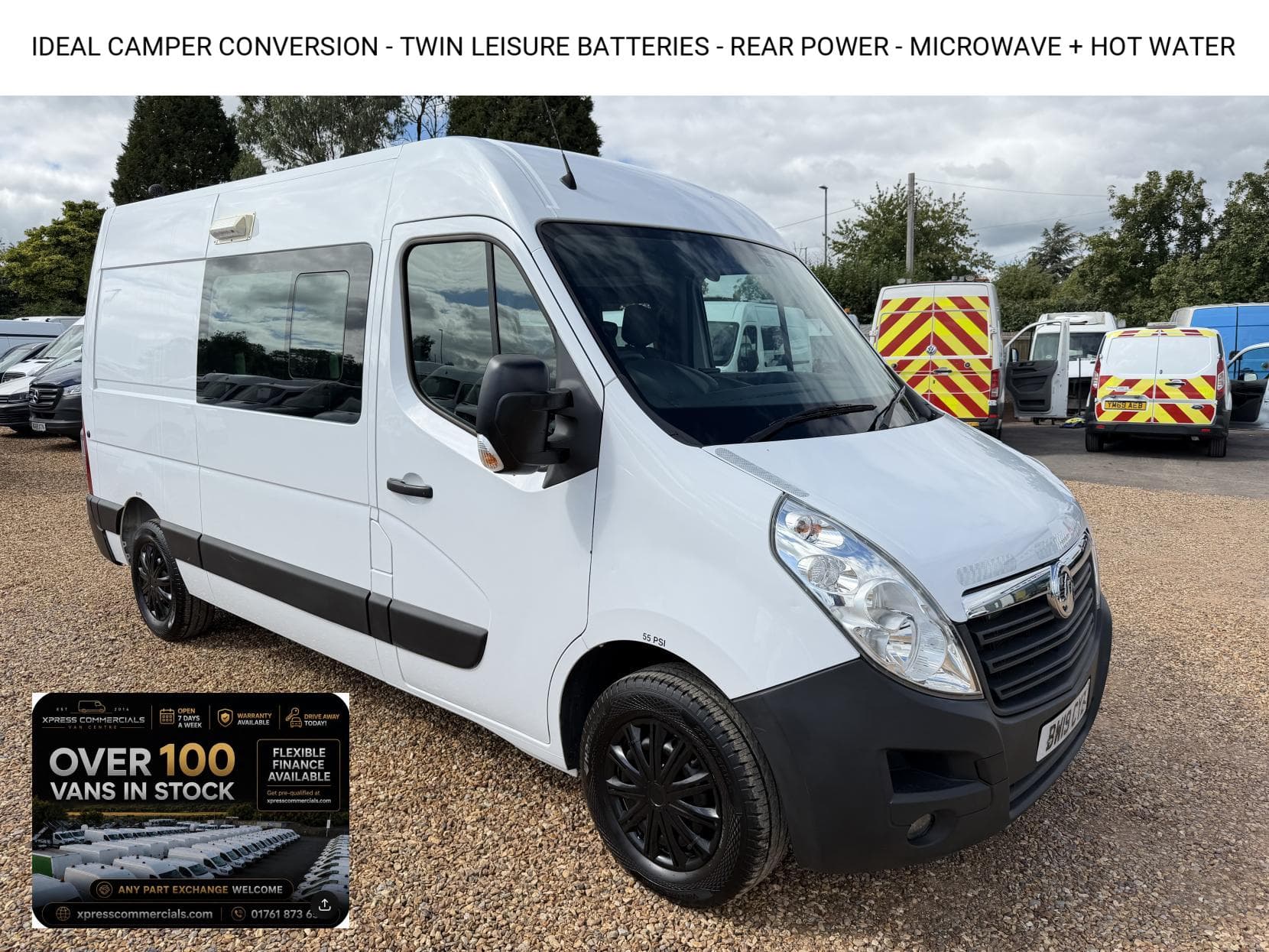 2019 Vauxhall Movano 2.3 CDTi 3500 Panel Van 5dr Diesel Manual FWD L2 H2 Euro 6 (130 ps)
