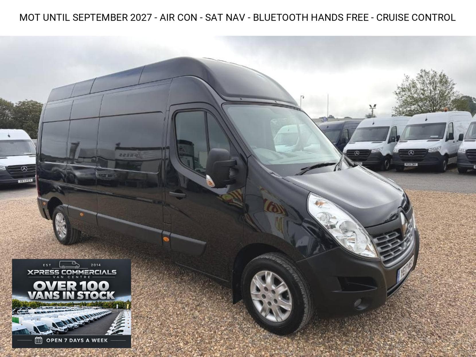 2017 Renault Master 2.3 dCi 35 Business Panel Van 5dr Diesel Manual FWD LWB High Roof Euro 6 (130 ps)
