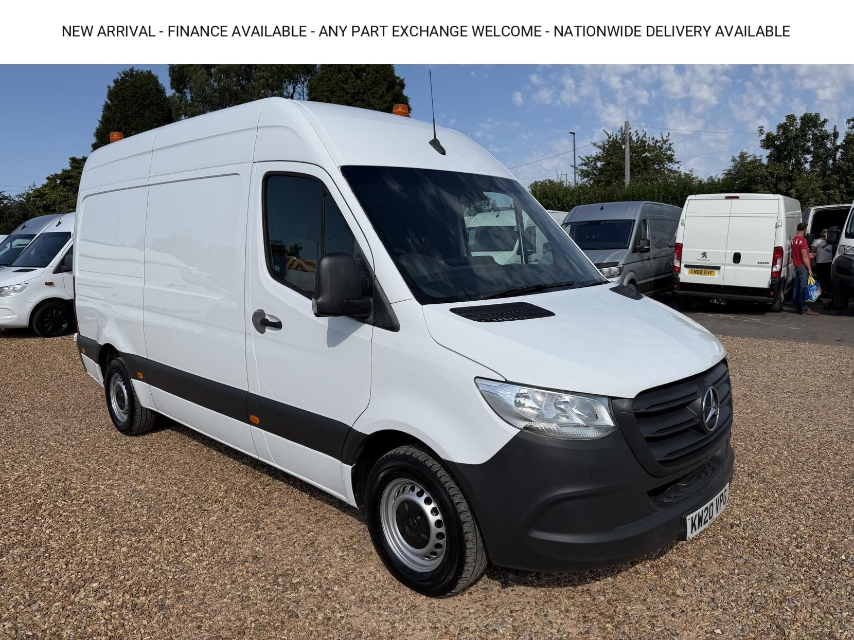 2020 Mercedes-Benz Sprinter 2.1 316 CDI Panel Van 5dr Diesel Manual RWD L2 H2 Euro 6 (163 ps)