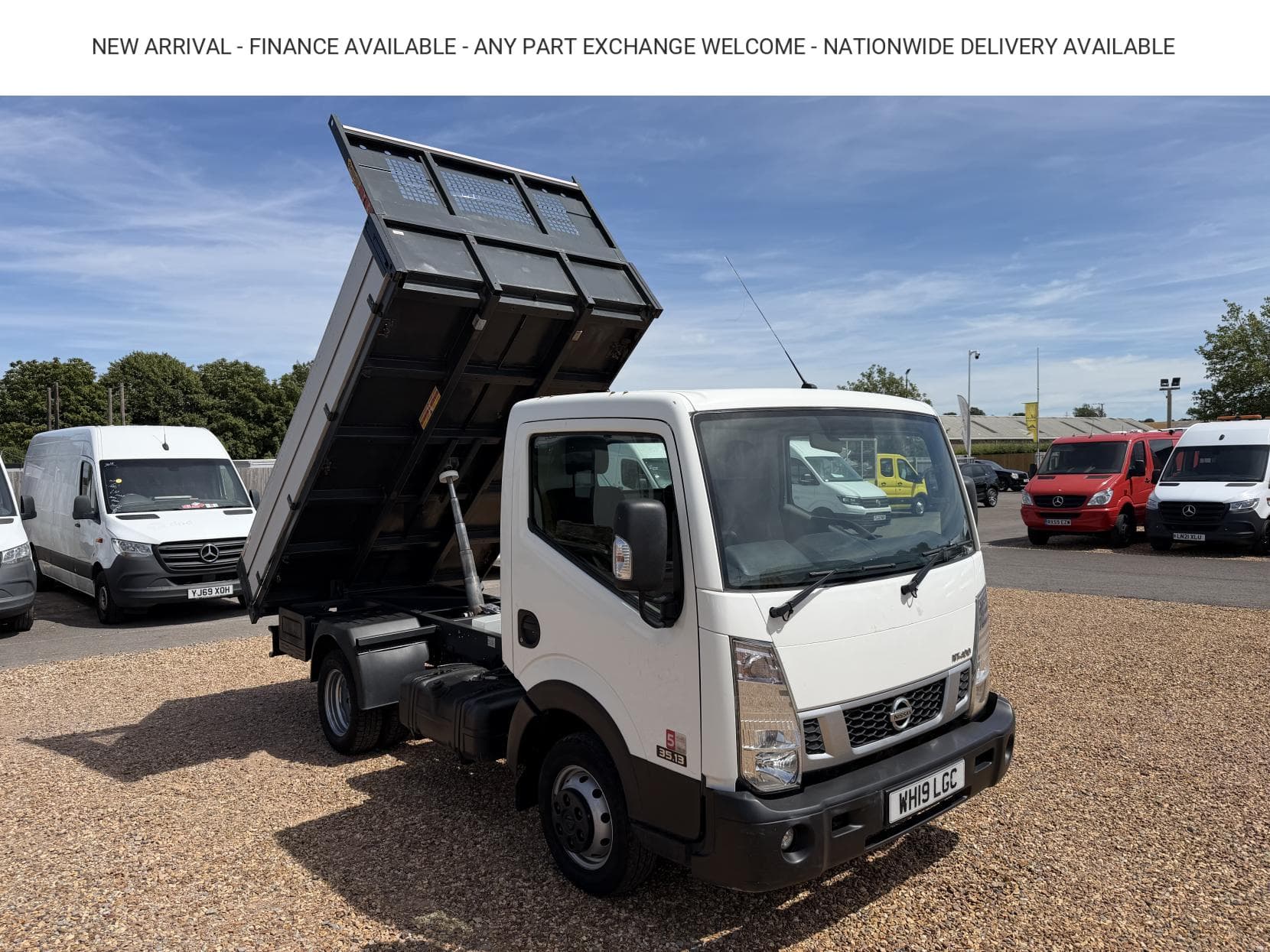 2019 Nissan NT400 Cabstar 3.0 dCi 35.13 Tipper 2dr Diesel Manual L1 Euro 6 (130 ps)