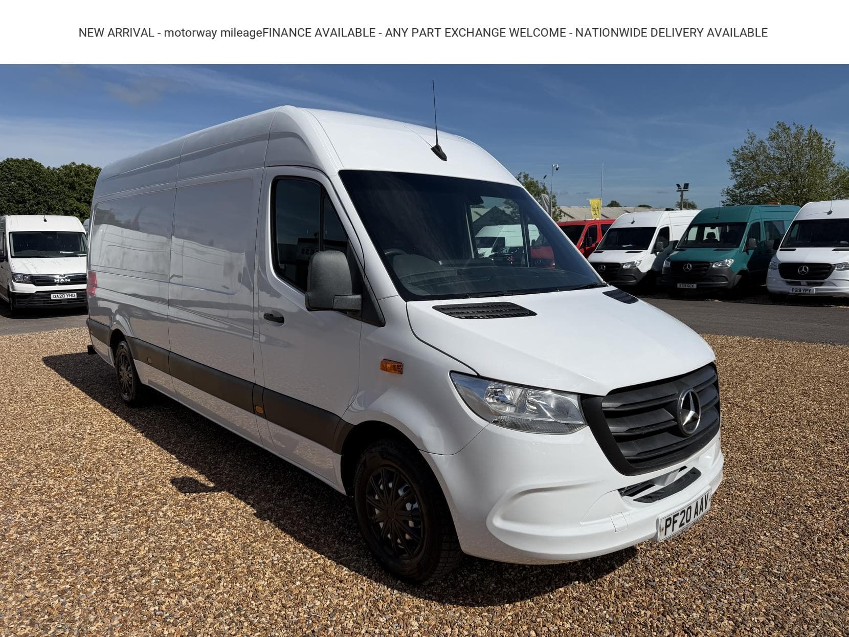 2020 Mercedes-Benz Sprinter 2.1 314 CDI Panel Van 5dr Diesel G-Tronic+ RWD L3 H2 Euro 6 (s/s) (143 ps)
