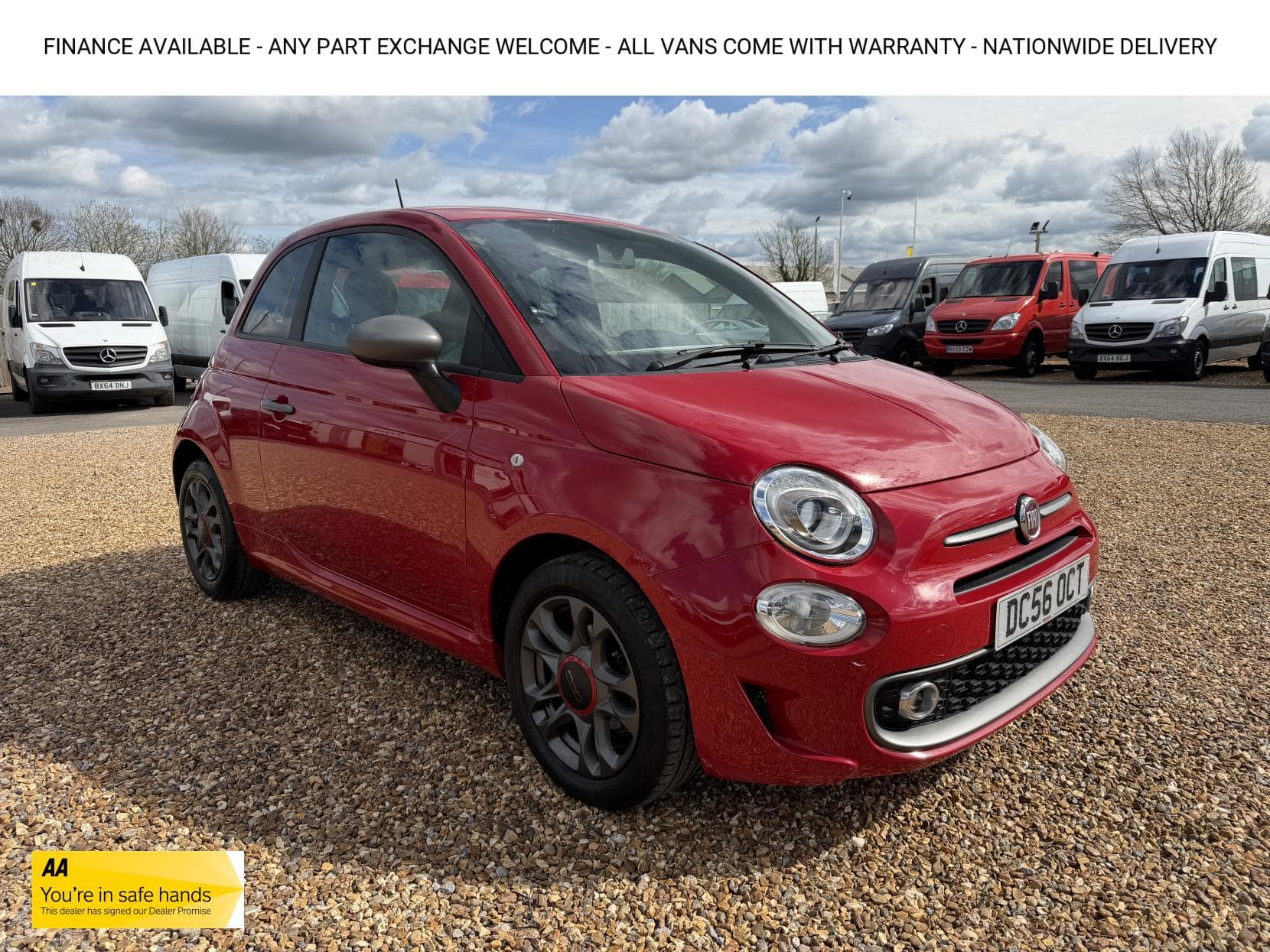 2017 Fiat 500 1.2 S Hatchback 3dr Petrol Manual Euro 6 (s/s) (69 bhp)