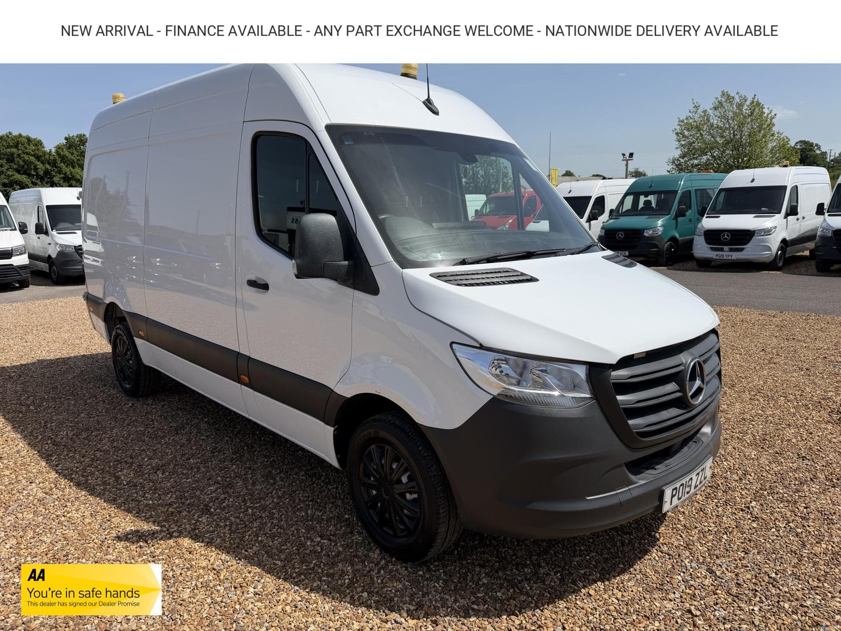 2019 Mercedes-Benz Sprinter 2.1 316 CDI Panel Van 5dr Diesel Manual RWD L2 H2 Euro 6 (163 ps)