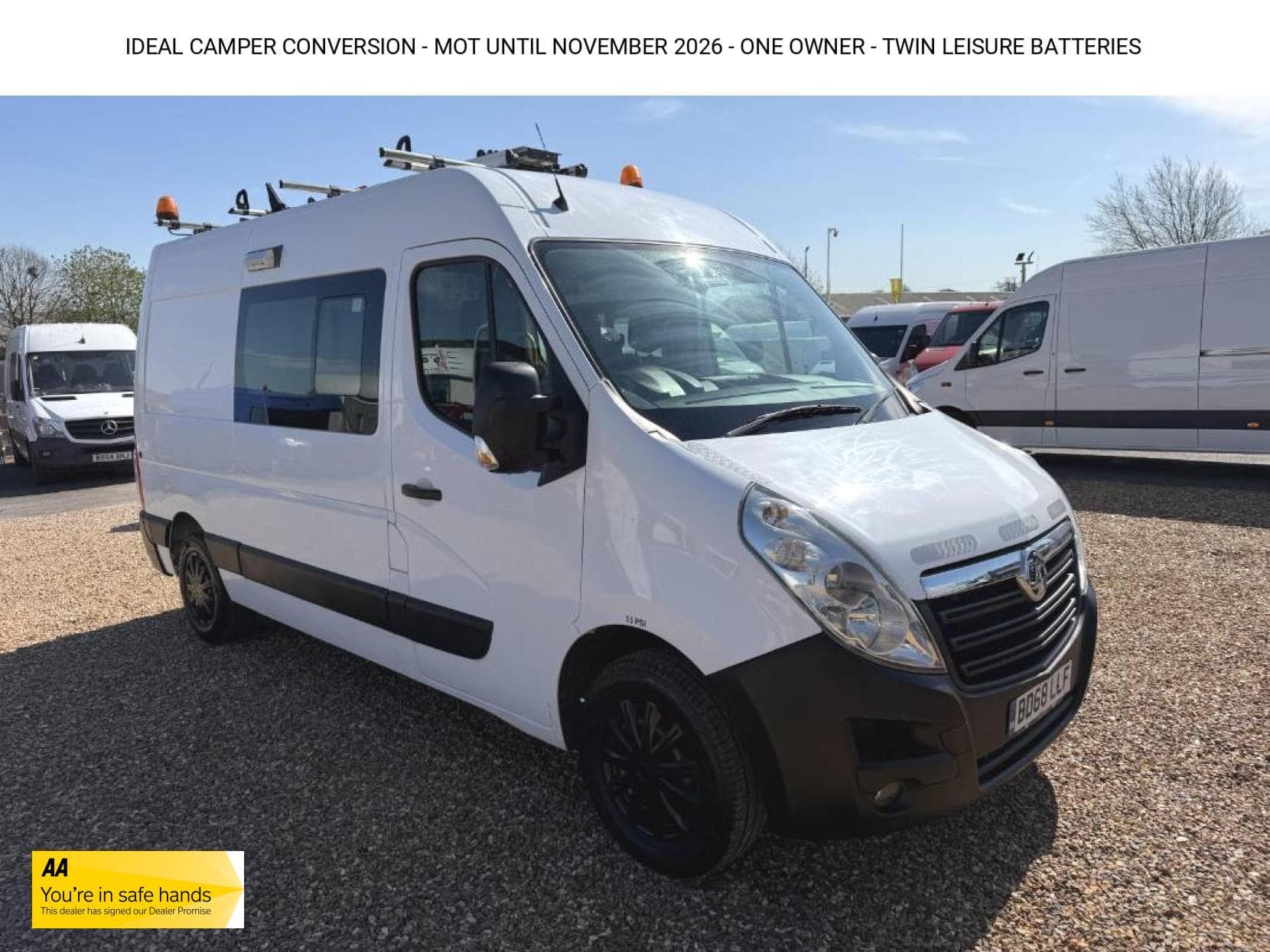 2018 Vauxhall Movano 2.3 CDTi 3500 Panel Van 5dr Diesel Manual FWD L2 H2 Euro 6 (130 ps)