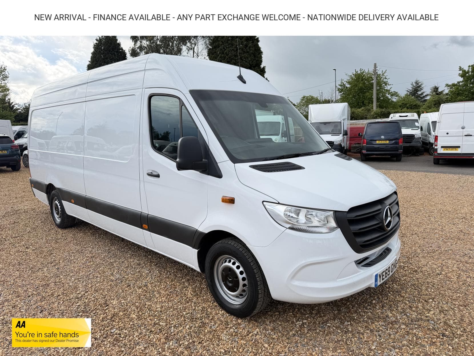 2019 Mercedes-Benz Sprinter 2.1 311 CDI Panel Van 5dr Diesel Manual RWD L3 H2 Euro 6 (114 ps)