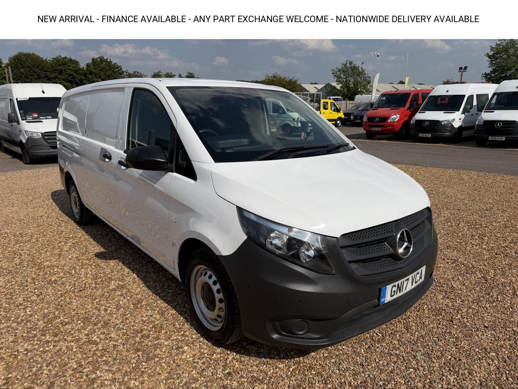 2017 Mercedes-Benz Vito 2.1 114 CDI BlueTEC Panel Van 5dr Diesel Manual RWD L3 Euro 6 (s/s) (136 ps)