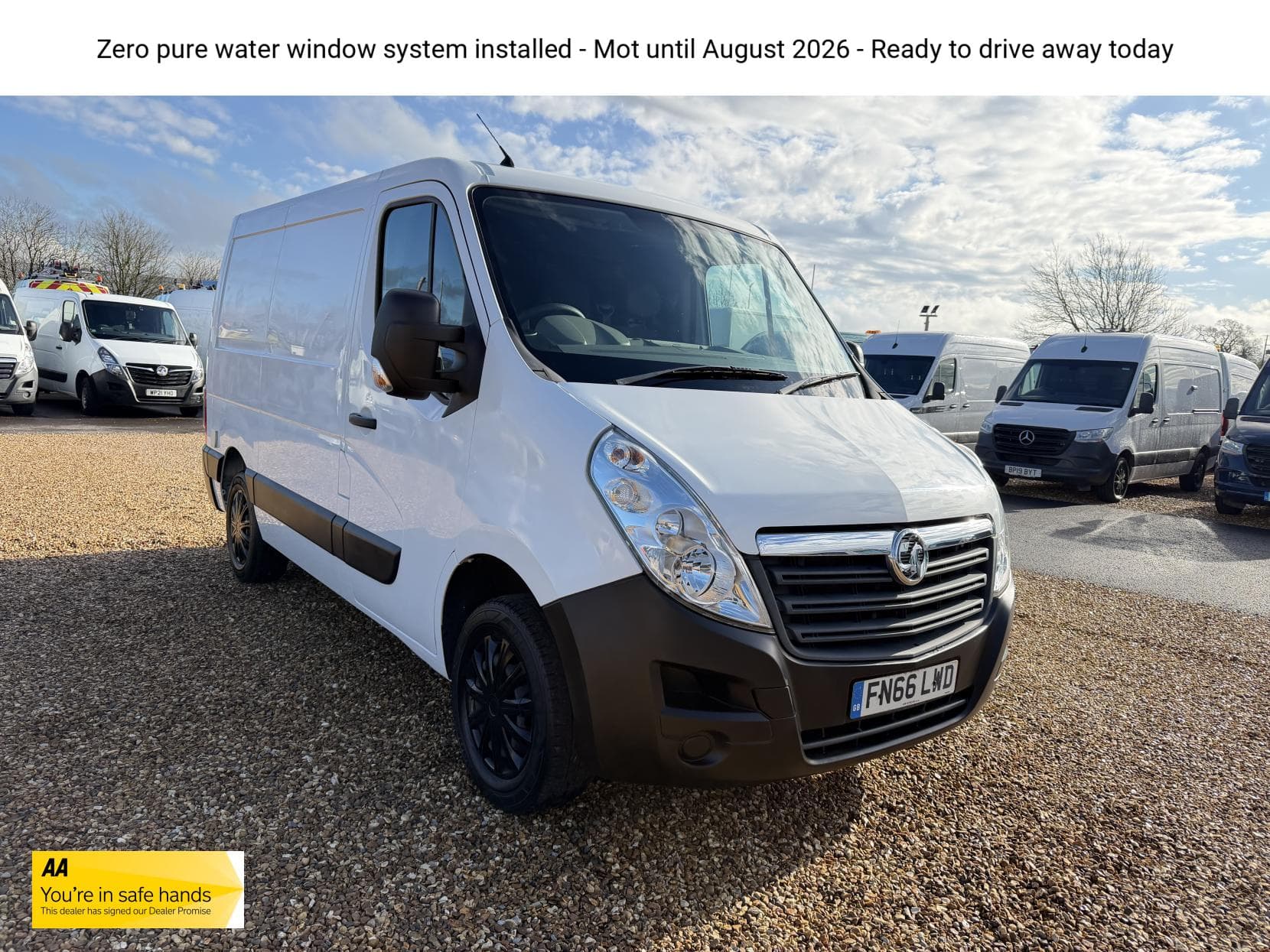 2016 Vauxhall Movano 2.3 CDTi 3500 Panel Van 5dr Diesel Manual FWD L1 H1 Euro 5 (110 ps)