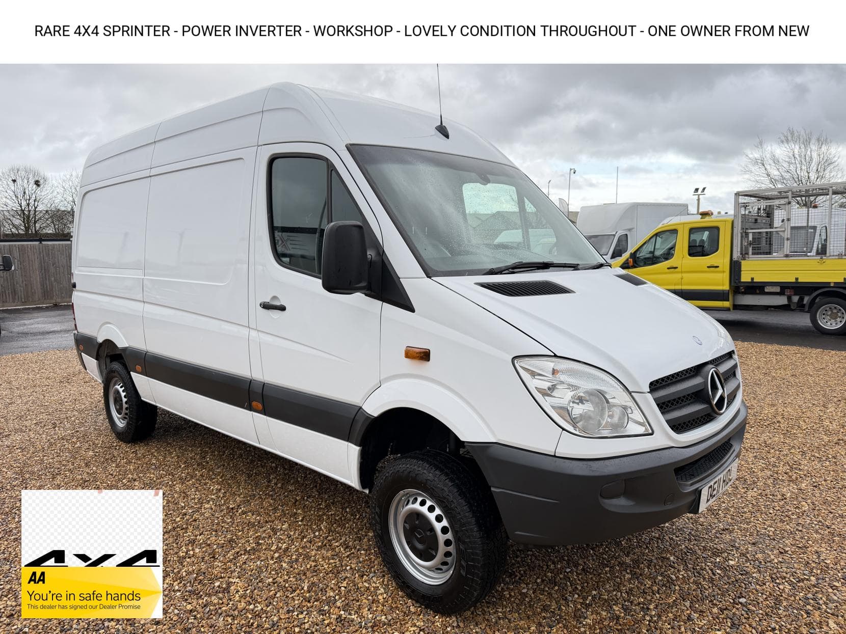 2011 Mercedes-Benz Sprinter 2.1 316 CDi Panel Van 4dr Diesel Manual 4WD L2 (246 g/km, 163 bhp)