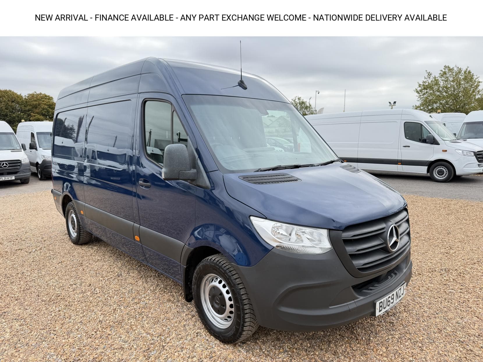 2019 Mercedes-Benz Sprinter 2.1 316 CDI Panel Van 5dr Diesel Manual RWD L2 H2 Euro 6 (163 ps)
