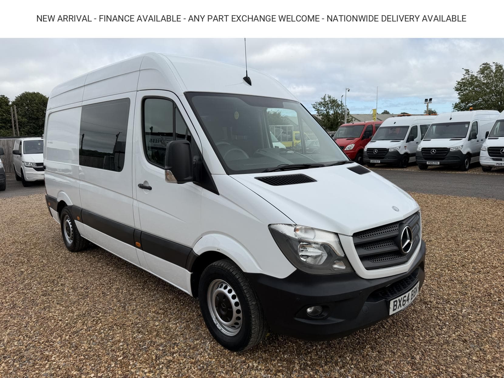 2014 Mercedes-Benz Sprinter 2.1 313 CDi Panel Van 4dr Diesel Manual RWD L2 (129 bhp)