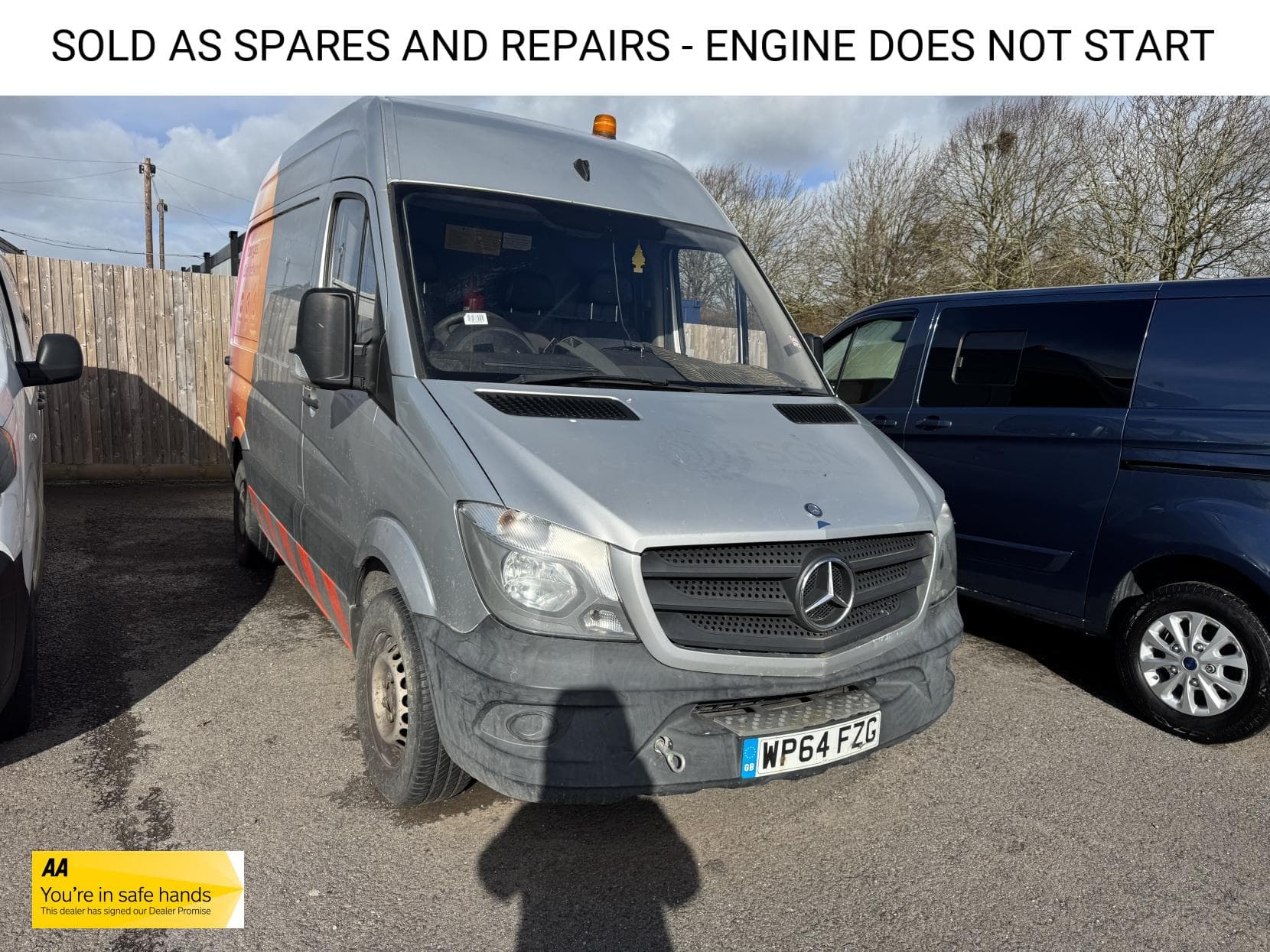 2014 Mercedes-Benz Sprinter 2.1 313 CDi Panel Van 4dr Diesel Manual RWD L1 H3 (222 g/km, 129 bhp)