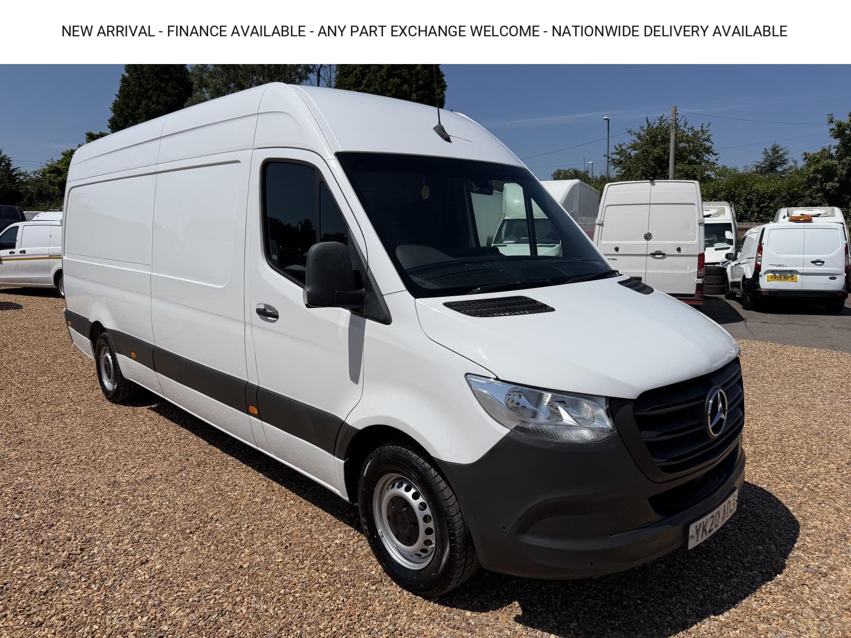 2020 Mercedes-Benz Sprinter 2.1 314 CDI Panel Van 5dr Diesel Manual RWD L3 H2 Euro 6 (143 ps)