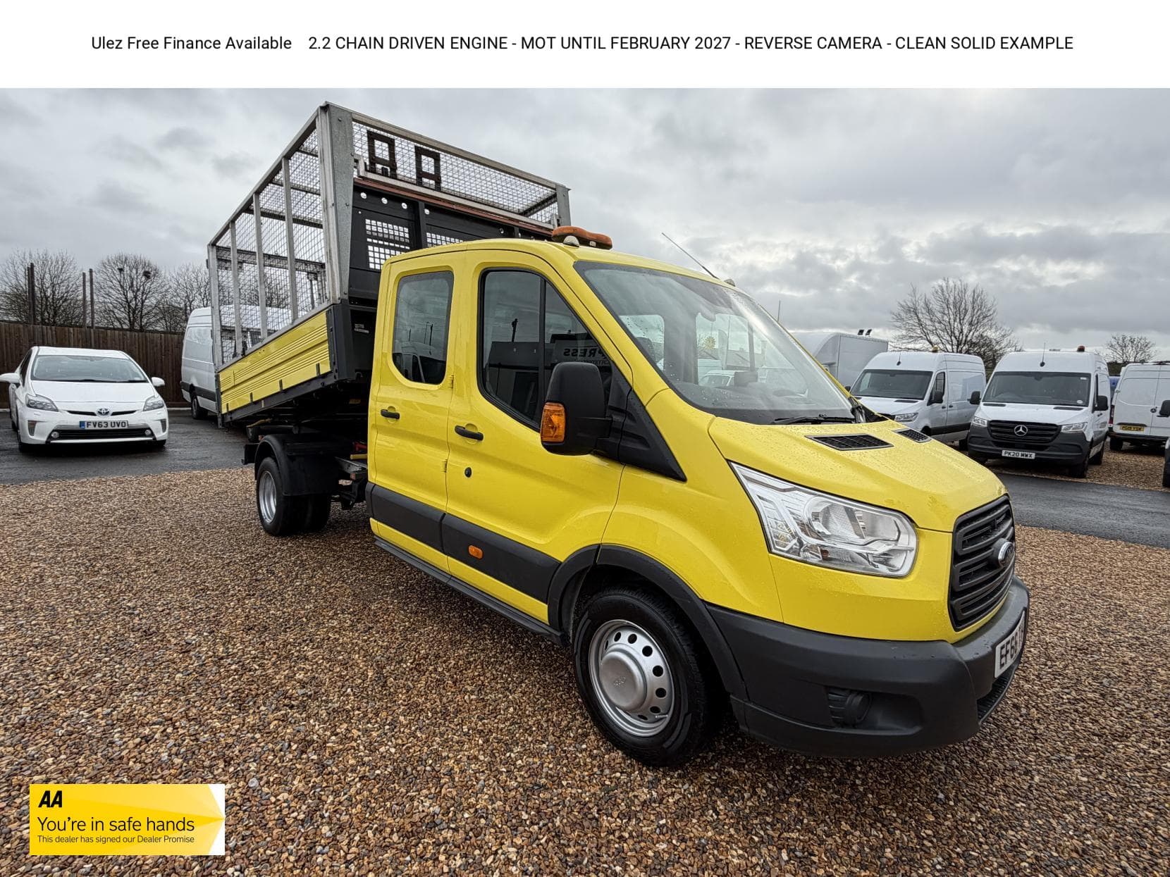 2016 Ford Transit 2.2 TDCi 350 Chassis Double Cab 4dr Diesel Manual RWD L3 H1 Euro 5 (DRW) (100 ps)