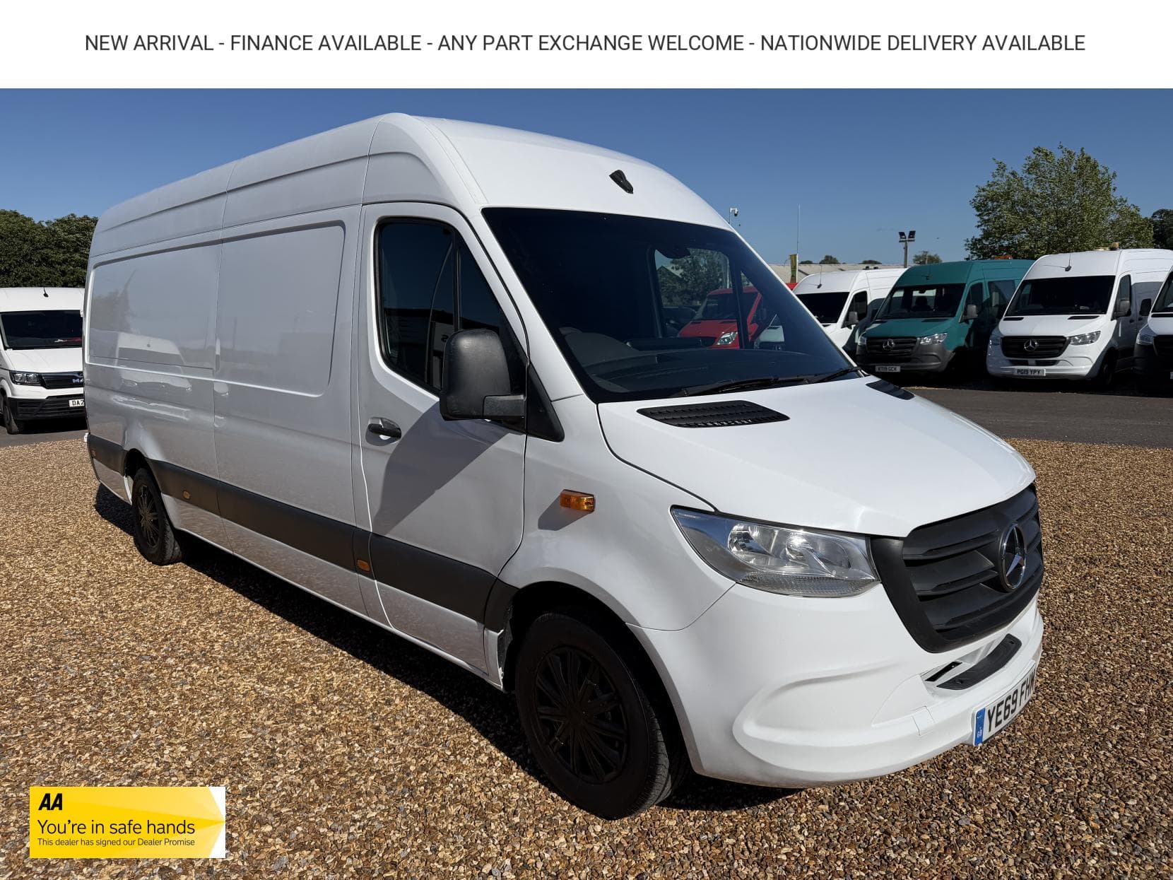 2019 Mercedes-Benz Sprinter 2.1 311 CDI Panel Van 5dr Diesel Manual RWD L3 H2 Euro 6 (114 ps)