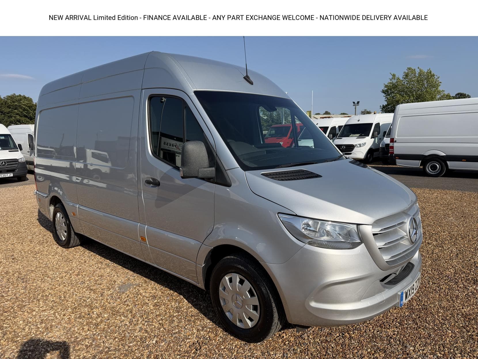 2019 Mercedes-Benz Sprinter 2.1 314 CDI Panel Van 5dr Diesel Manual RWD L2 H2 Euro 6 (143 ps)