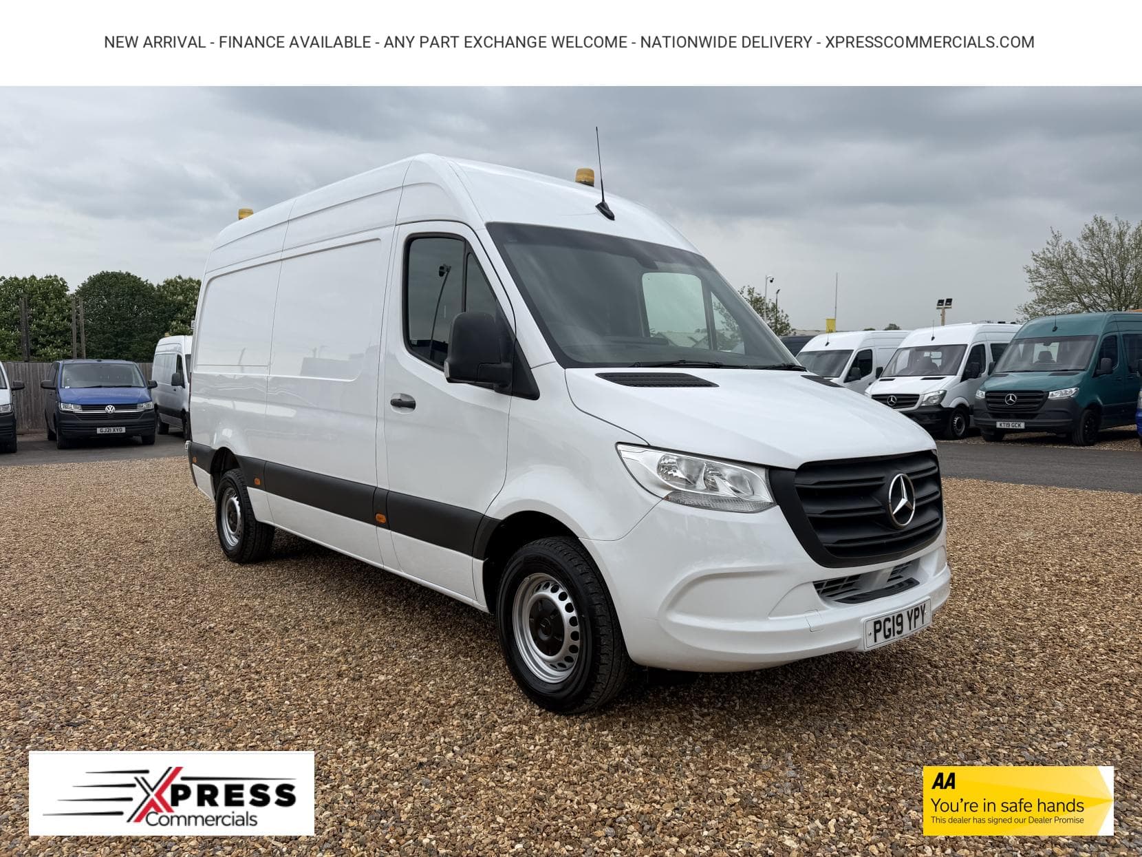2019 Mercedes-Benz Sprinter 2.1 316 CDI Panel Van 5dr Diesel Manual RWD L2 H2 Euro 6 (163 ps)