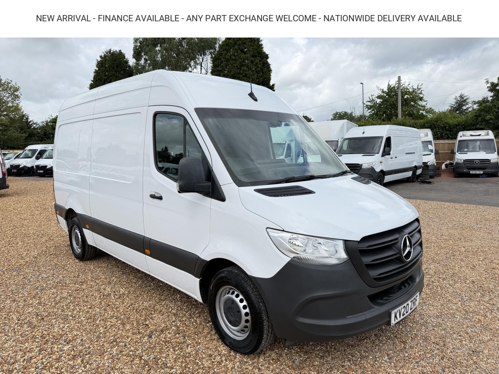 2020 Mercedes-Benz Sprinter 2.1 316 CDI Panel Van 5dr Diesel Manual RWD L2 H2 Euro 6 (163 ps)