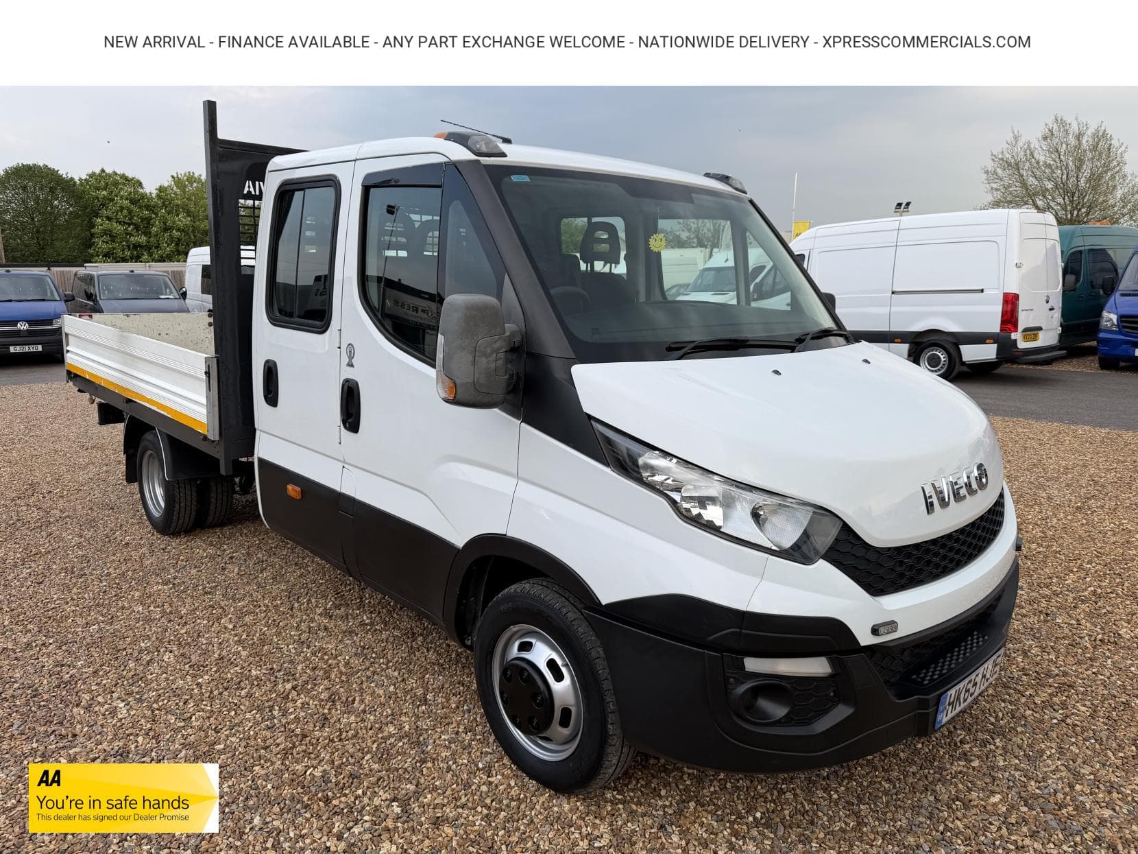 2015 Iveco Daily 2.3 TD 35C13 Dropside 4dr Diesel Manual L3 (DriveAway) (126 bhp)