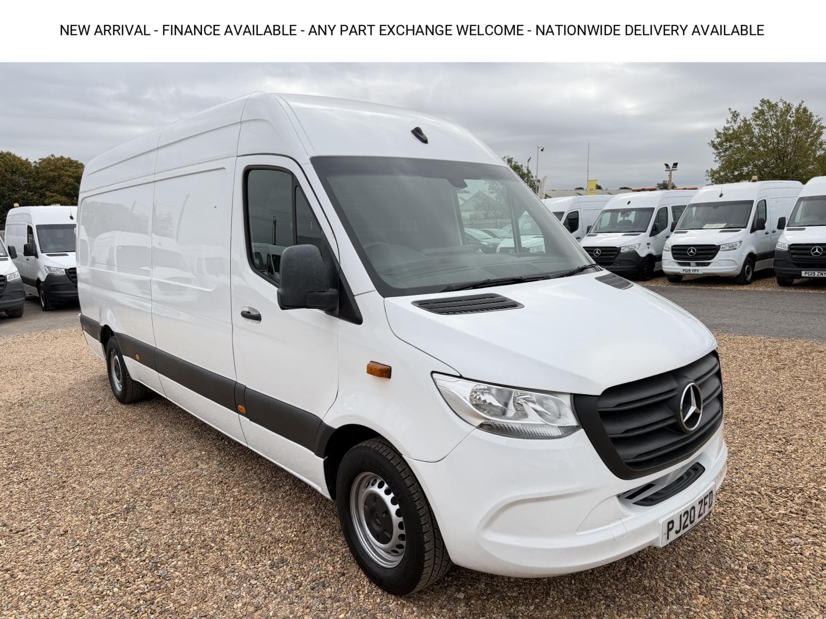 2020 Mercedes-Benz Sprinter 2.1 311 CDI Panel Van 5dr Diesel Manual RWD L3 H2 Euro 6 (114 ps)