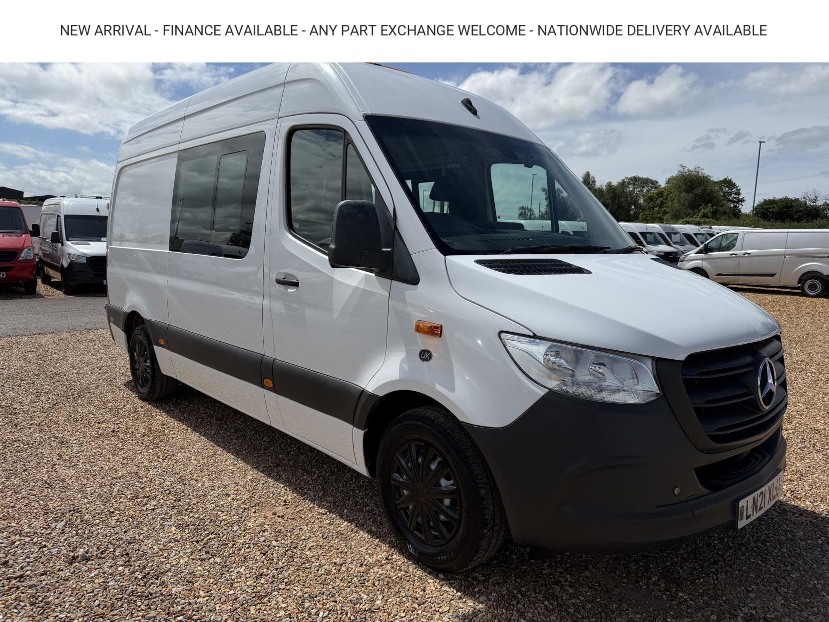 2021 Mercedes-Benz Sprinter 2.0 317 CDI Progressive Panel Van 5dr Diesel Manual RWD L2 H2 Euro 6 (s/s) (170 ps)
