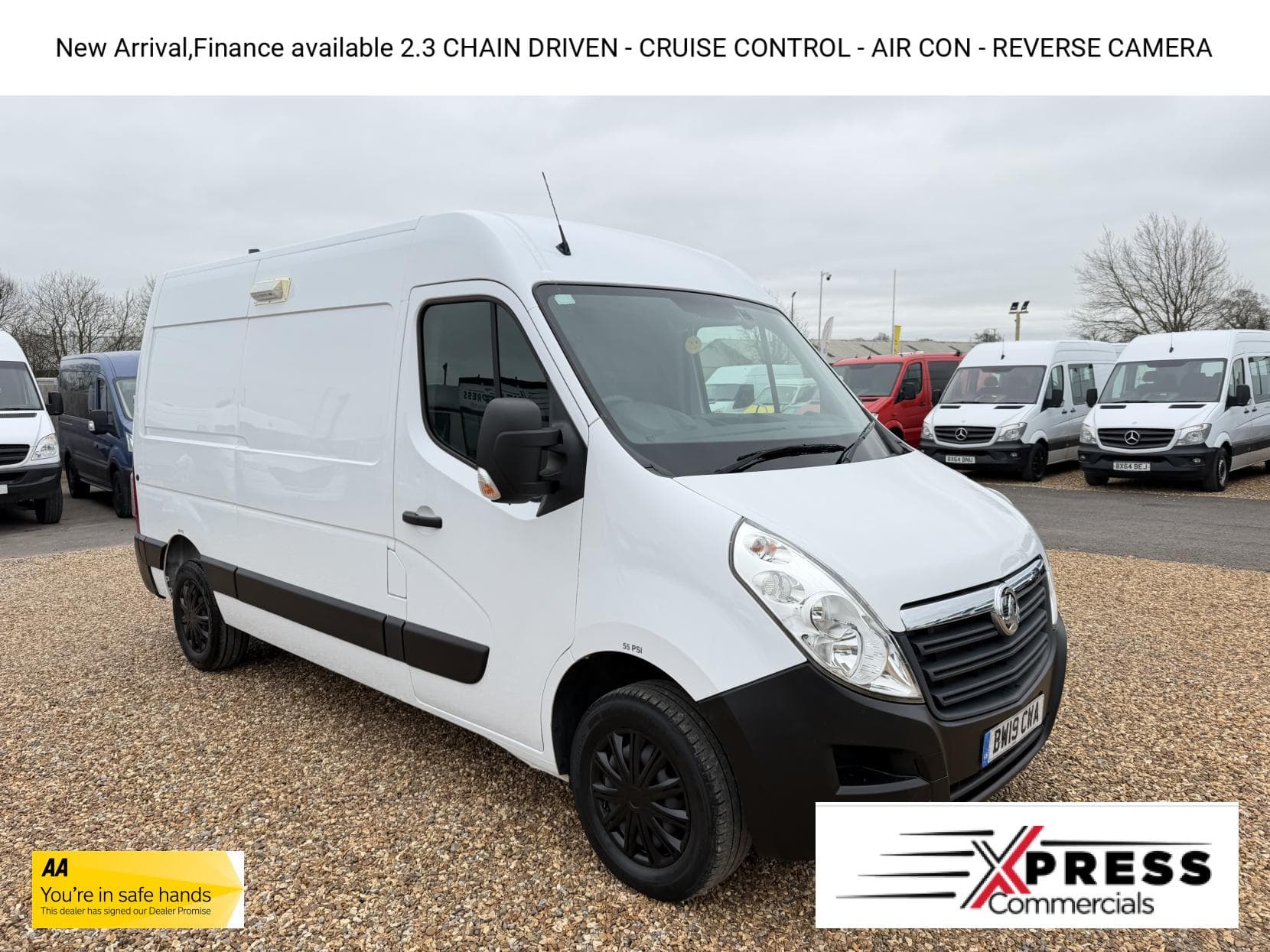 2019 Vauxhall Movano 2.3 CDTi 3300 Panel Van 5dr Diesel Manual FWD L2 H2 Euro 6 (130 ps)