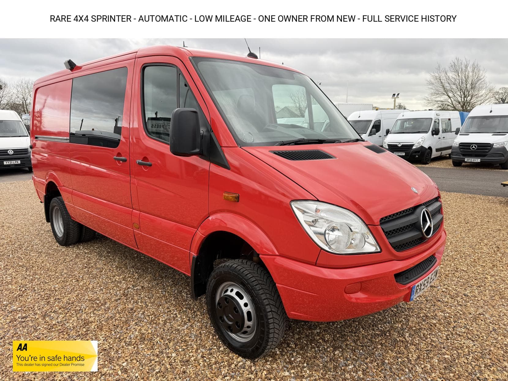 2009 Mercedes-Benz Sprinter 4x4 2.1 515 CDi Panel Van 5dr Diesel Manual RWD L2 (150 bhp)