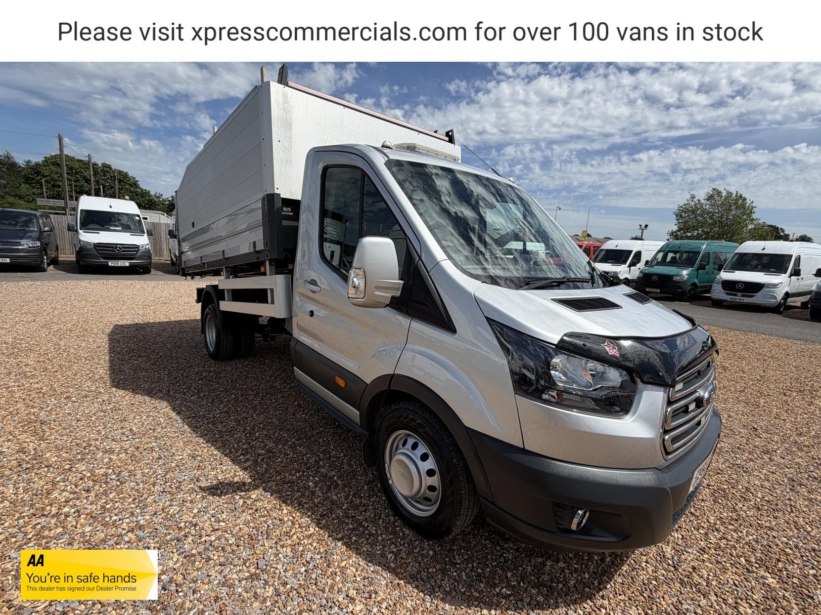 2018 Ford Transit 2.0 350 EcoBlue 1-Way Tipper 2dr Diesel Manual RWD L2 Euro 6 (s/s) (1-Stop, DRW) (170 ps)