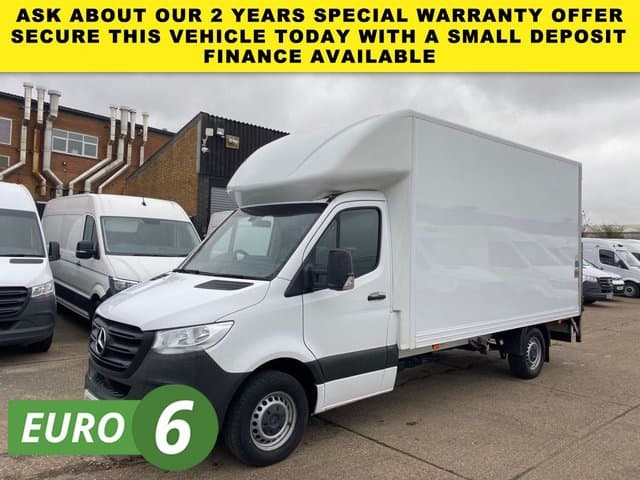 2021 Mercedes-Benz Sprinter 316 CDI Luton Tail Lift Van – LWB, 161BHP, RWD, Progressive - Image 1